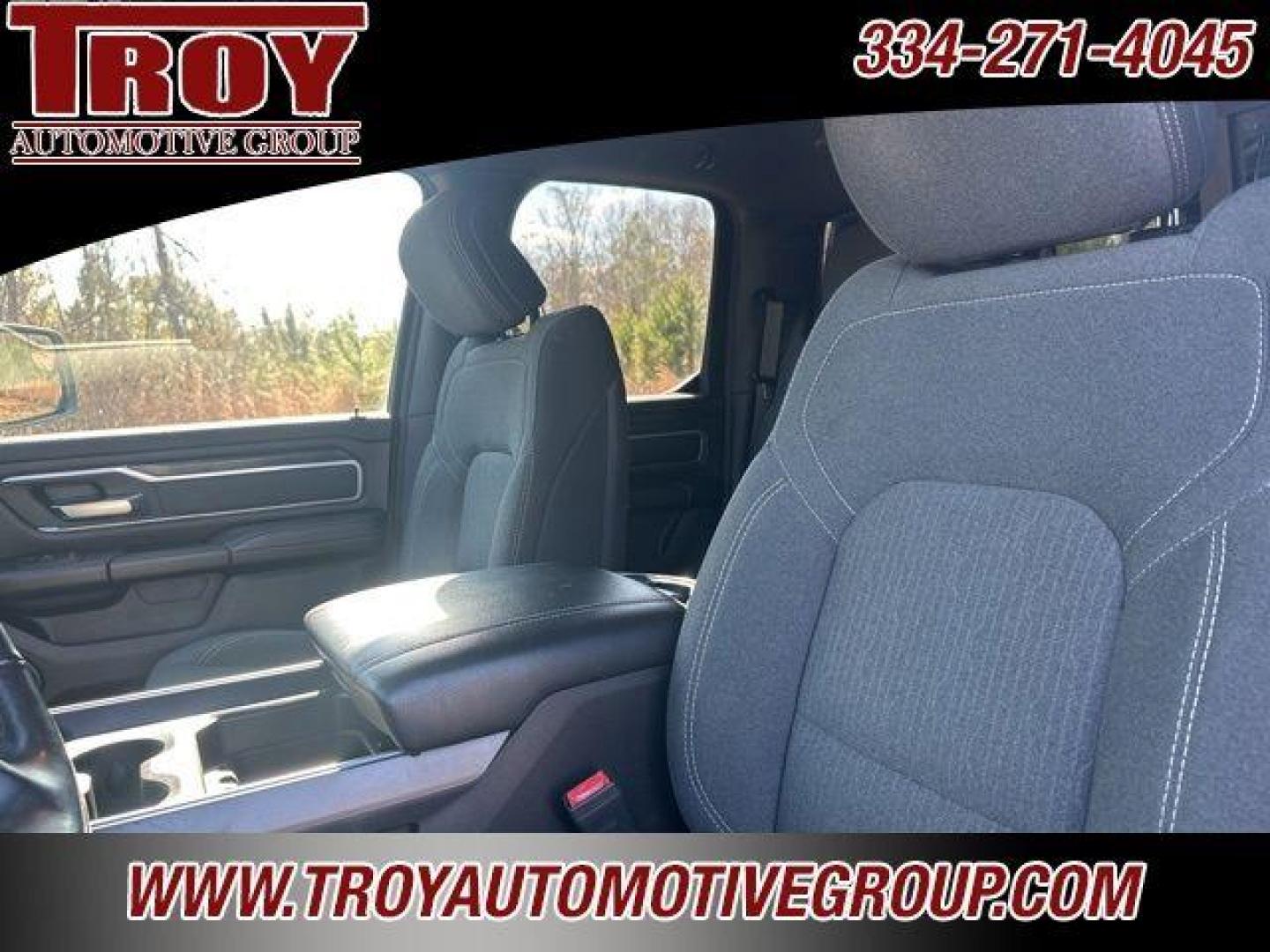 2019 Granite Crystal Metallic Clearcoat /Black Ram 1500 Big Horn/Lone Star (1C6SRFBT4KN) with an HEMI 5.7L V8 Multi Displacement VVT engine, Automatic transmission, located at 6812 Atlanta Hwy, Montgomery, AL, 36117, (334) 271-4045, 32.382118, -86.178673 - Granite Crystal Metallic Clearcoat 2019 Ram 1500 Big Horn/Lone Star 4WD HEMI 5.7L V8 Multi Displacement VVT 8-Speed Automatic<br><br>Financing Available---Top Value for Trades.<br><br>Odometer is 19649 miles below market average!<br><br><br>Awards:<br> * Motor Trend Automobiles of the year * 2019 - Photo#24