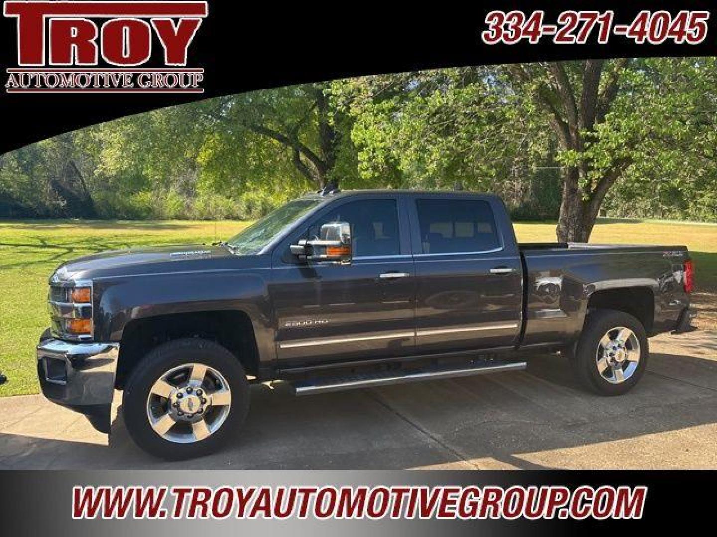 2016 Tungsten Metallic /Cocoa/Dune Chevrolet Silverado 2500HD LTZ (1GC1KWE87GF) with an Duramax 6.6L V8 Turbodiesel engine, Automatic transmission, located at 6812 Atlanta Hwy, Montgomery, AL, 36117, (334) 271-4045, 32.382118, -86.178673 - Priced below KBB Fair Purchase Price!<br><br>Tungsten Metallic 2016 Chevrolet Silverado 2500HD LTZ 4WD Duramax 6.6L V8 Turbodiesel Allison 1000 6-Speed Automatic<br><br>Financing Available---Top Value for Trades.<br><br>Odometer is 55070 miles below market average!<br><br><br>Reviews:<br> * Impress - Photo#33