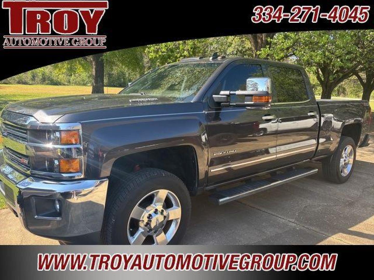 2016 Tungsten Metallic /Cocoa/Dune Chevrolet Silverado 2500HD LTZ (1GC1KWE87GF) with an Duramax 6.6L V8 Turbodiesel engine, Automatic transmission, located at 6812 Atlanta Hwy, Montgomery, AL, 36117, (334) 271-4045, 32.382118, -86.178673 - Priced below KBB Fair Purchase Price!<br><br>Tungsten Metallic 2016 Chevrolet Silverado 2500HD LTZ 4WD Duramax 6.6L V8 Turbodiesel Allison 1000 6-Speed Automatic<br><br>Financing Available---Top Value for Trades.<br><br>Odometer is 55070 miles below market average!<br><br><br>Reviews:<br> * Impress - Photo#34