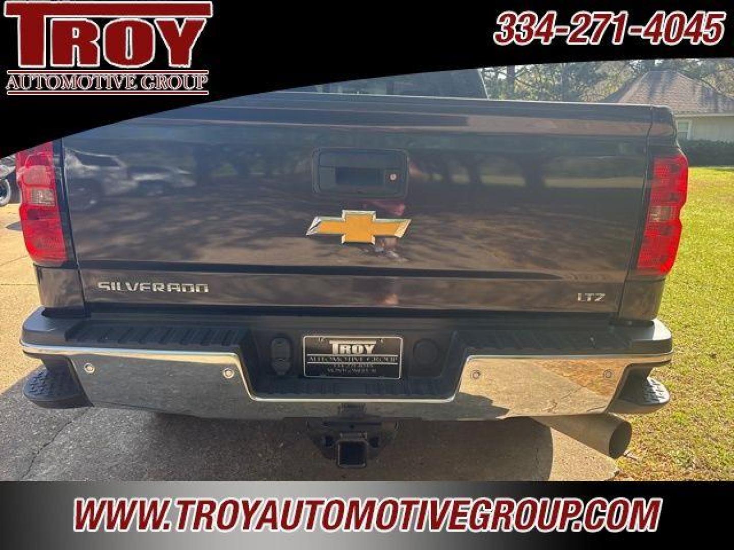 2016 Tungsten Metallic /Cocoa/Dune Chevrolet Silverado 2500HD LTZ (1GC1KWE87GF) with an Duramax 6.6L V8 Turbodiesel engine, Automatic transmission, located at 6812 Atlanta Hwy, Montgomery, AL, 36117, (334) 271-4045, 32.382118, -86.178673 - Priced below KBB Fair Purchase Price!<br><br>Tungsten Metallic 2016 Chevrolet Silverado 2500HD LTZ 4WD Duramax 6.6L V8 Turbodiesel Allison 1000 6-Speed Automatic<br><br>Financing Available---Top Value for Trades.<br><br>Odometer is 55070 miles below market average!<br><br><br>Reviews:<br> * Impress - Photo#44