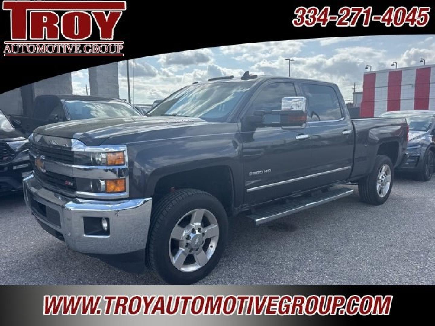 2016 Tungsten Metallic /Cocoa/Dune Chevrolet Silverado 2500HD LTZ (1GC1KWE87GF) with an Duramax 6.6L V8 Turbodiesel engine, Automatic transmission, located at 6812 Atlanta Hwy, Montgomery, AL, 36117, (334) 271-4045, 32.382118, -86.178673 - Tungsten Metallic 2016 Chevrolet Silverado 2500HD LTZ 4WD Duramax 6.6L V8 Turbodiesel Allison 1000 6-Speed Automatic<br><br>Financing Available---Top Value for Trades.<br><br>Odometer is 88614 miles below market average!<br><br><br>Reviews:<br> * Impressive hauling and towing capabilities; refined- Photo#2