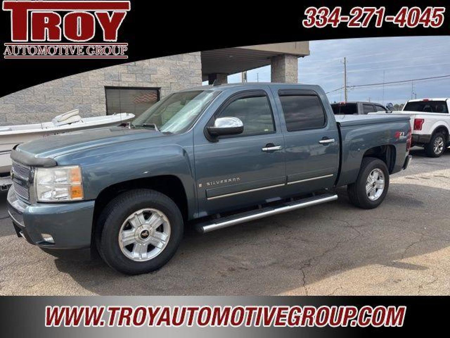2007 Blue Granite Metallic /Ebony Chevrolet Silverado 1500 LT (2GCEK13M771) with an Vortec 5.3L V8 SFI engine, Automatic transmission, located at 6812 Atlanta Hwy, Montgomery, AL, 36117, (334) 271-4045, 32.382118, -86.178673 - Recent Arrival!<br><br>Blue Granite Metallic 2007 Chevrolet Silverado 1500 LT 4WD LT1 Vortec 5.3L V8 SFI 4-Speed Automatic with Overdrive<br><br>Financing Available---Top Value for Trades.<br><br><br>Awards:<br> * NACTOY 2007 North American Truck of the Year - Photo#2