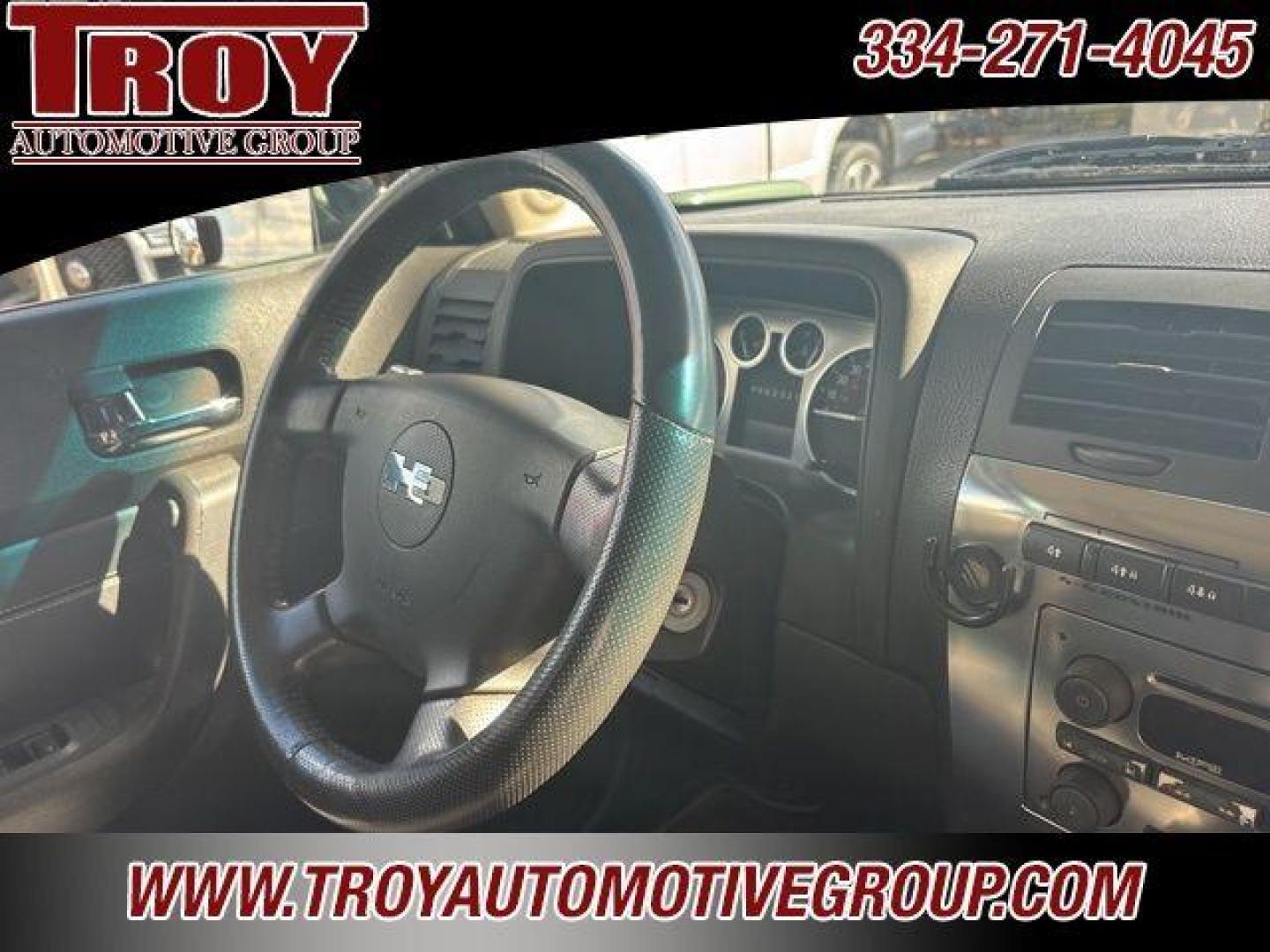 2006 Shadow Green Metallic /Ebony Hummer H3 Base (5GTDN136168) with an 3.5L 5-Cylinder MPI DOHC engine, Automatic transmission, located at 6812 Atlanta Hwy, Montgomery, AL, 36117, (334) 271-4045, 32.382118, -86.178673 - Power Sunroof!!<br>Leather!!<br>Chrome Package!!<br>Step Bars!!<br>Shadow Green Metallic 2006 Hummer H3 4WD 3.5L 5-Cylinder MPI DOHC 4-Speed Automatic with Overdrive<br><br>Financing Available---Top Value for Trades. - Photo#19