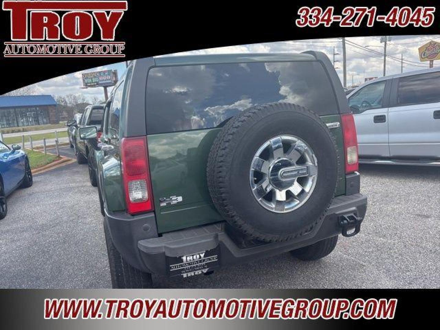 2006 Shadow Green Metallic /Ebony Hummer H3 Base (5GTDN136168) with an 3.5L 5-Cylinder MPI DOHC engine, Automatic transmission, located at 6812 Atlanta Hwy, Montgomery, AL, 36117, (334) 271-4045, 32.382118, -86.178673 - Power Sunroof!!<br>Leather!!<br>Chrome Package!!<br>Step Bars!!<br>Shadow Green Metallic 2006 Hummer H3 4WD 3.5L 5-Cylinder MPI DOHC 4-Speed Automatic with Overdrive<br><br>Financing Available---Top Value for Trades. - Photo#25