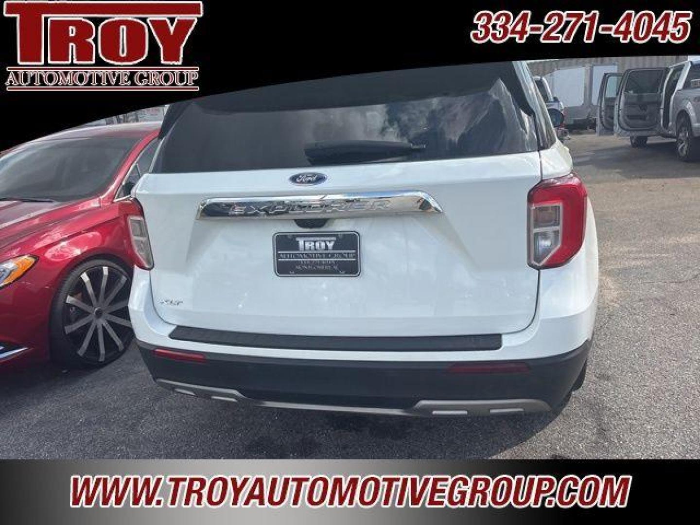 2020 White /Sandstone Ford Explorer XLT (1FMSK7DH1LG) with an 2.3L EcoBoost I-4 engine, Automatic transmission, located at 6812 Atlanta Hwy, Montgomery, AL, 36117, (334) 271-4045, 32.382118, -86.178673 - Photo#5
