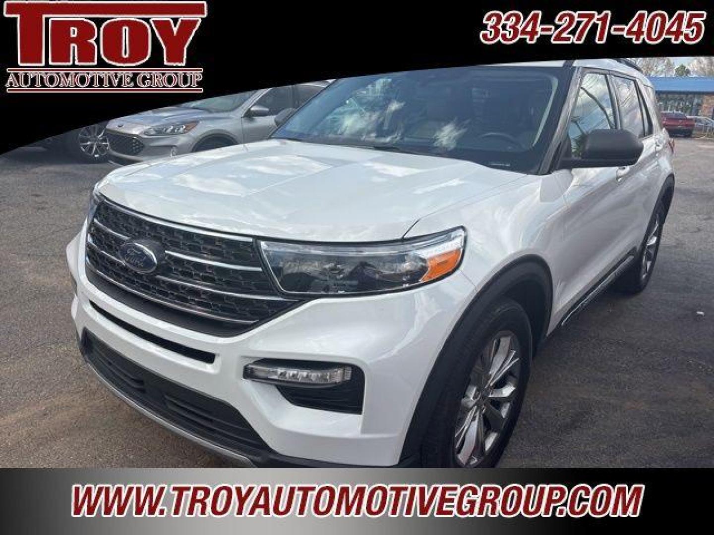 2020 White /Sandstone Ford Explorer XLT (1FMSK7DH1LG) with an 2.3L EcoBoost I-4 engine, Automatic transmission, located at 6812 Atlanta Hwy, Montgomery, AL, 36117, (334) 271-4045, 32.382118, -86.178673 - Photo#8