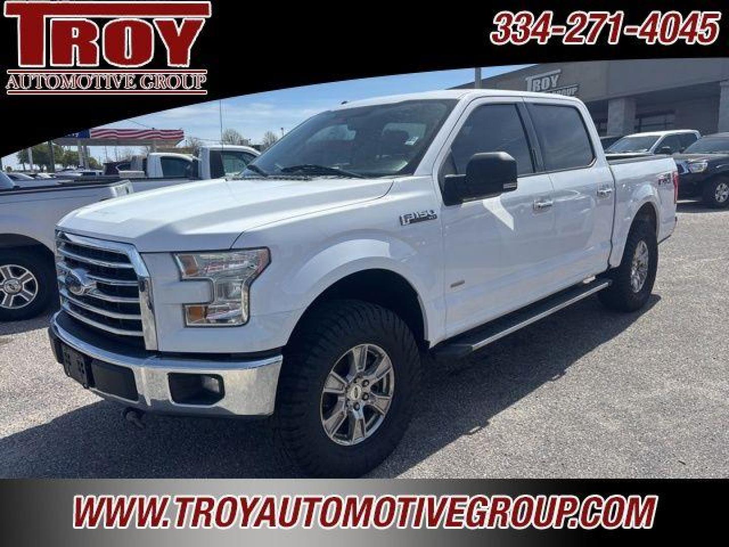 2016 Oxford White /Gray Ford F-150 XLT (1FTEW1EP9GK) with an 2.7L V6 EcoBoost engine, Automatic transmission, located at 6812 Atlanta Hwy, Montgomery, AL, 36117, (334) 271-4045, 32.382118, -86.178673 - Dual Power Front Seats!!<br>FX4 Package!!<br>Heated Seats!!<br>Tow Package!!<br>Remote Start!! - Photo#3