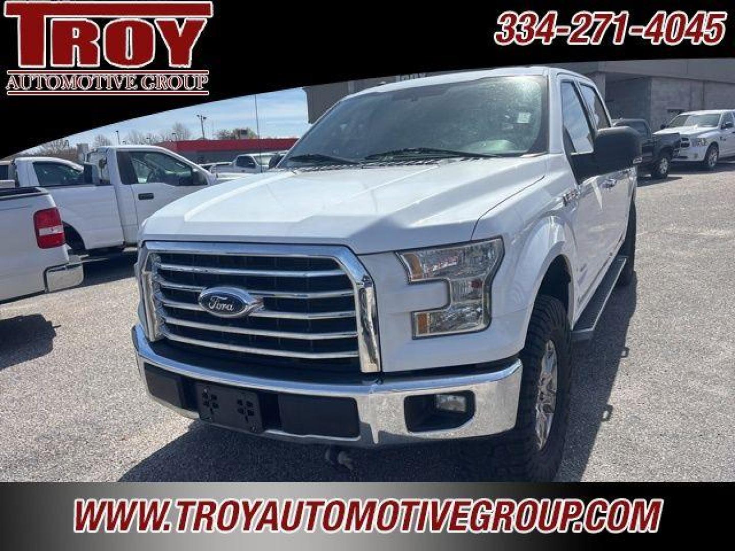 2016 Oxford White /Gray Ford F-150 XLT (1FTEW1EP9GK) with an 2.7L V6 EcoBoost engine, Automatic transmission, located at 6812 Atlanta Hwy, Montgomery, AL, 36117, (334) 271-4045, 32.382118, -86.178673 - Dual Power Front Seats!!<br>FX4 Package!!<br>Heated Seats!!<br>Tow Package!!<br>Remote Start!! - Photo#4