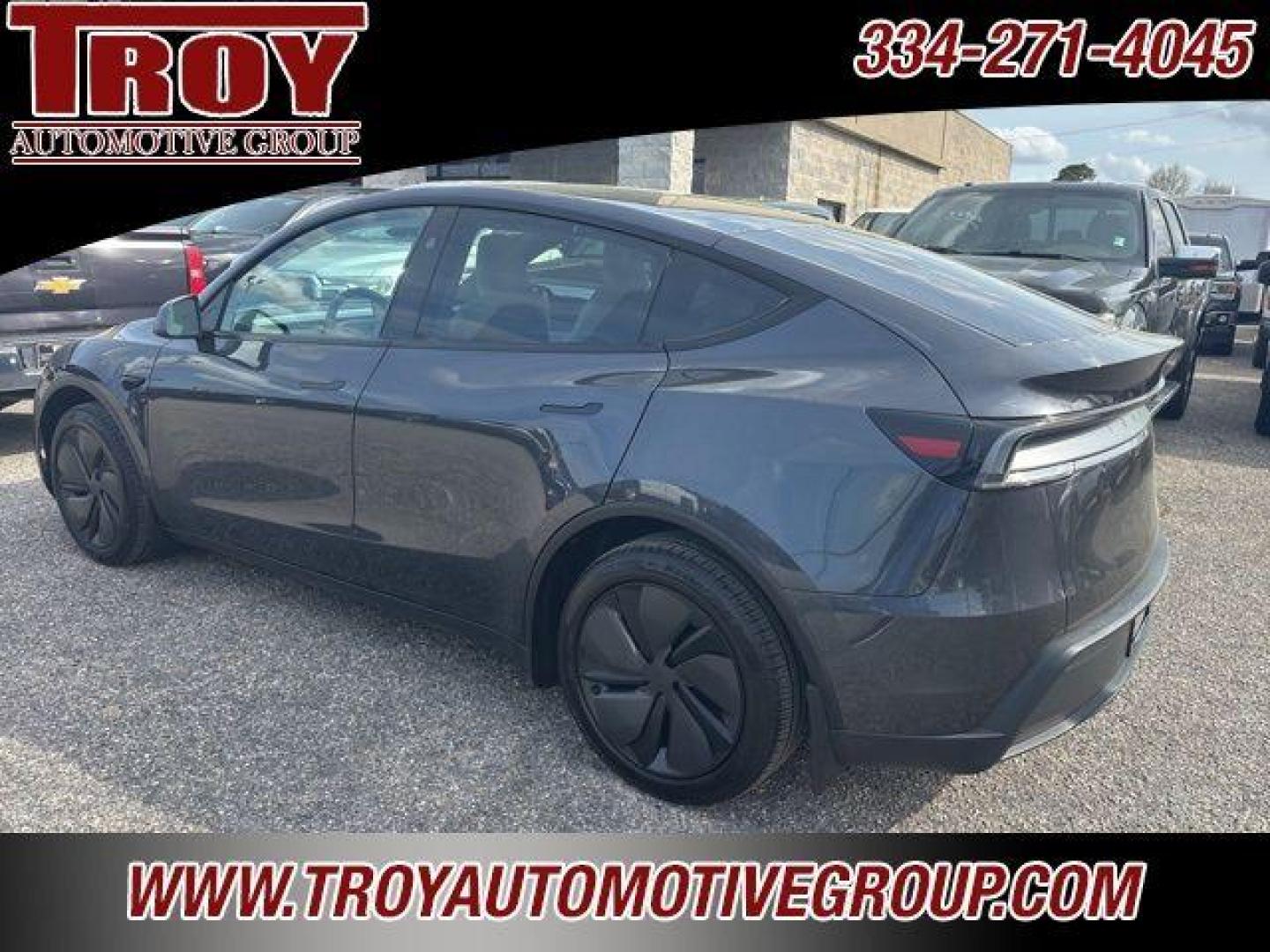 2026 Stealth Gray /White/Black Tesla Model Y Standard Range (7SAYGDED8TA) with an Electric Motor engine, Automatic transmission, located at 6812 Atlanta Hwy, Montgomery, AL, 36117, (334) 271-4045, 32.382118, -86.178673 - Recent Arrival! Priced below KBB Fair Purchase Price!<br><br>Stealth Gray 2026 Tesla Model Y Standard Range RWD Electric Motor 1-Speed Automatic<br><br>Financing Available---Top Value for Trades. - Photo#1