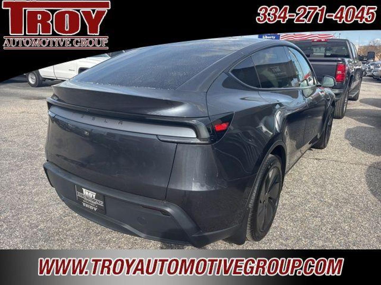2026 Stealth Gray /White/Black Tesla Model Y Standard Range (7SAYGDED8TA) with an Electric Motor engine, Automatic transmission, located at 6812 Atlanta Hwy, Montgomery, AL, 36117, (334) 271-4045, 32.382118, -86.178673 - Recent Arrival! Priced below KBB Fair Purchase Price!<br><br>Stealth Gray 2026 Tesla Model Y Standard Range RWD Electric Motor 1-Speed Automatic<br><br>Financing Available---Top Value for Trades. - Photo#3