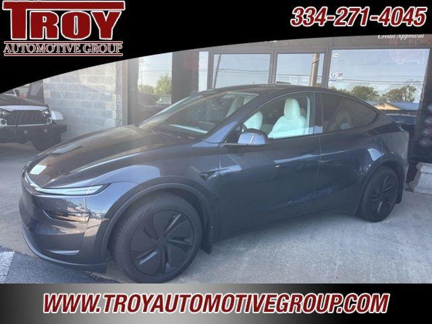 2026 Stealth Gray Tesla Model Y (7SAYGDED8TA) with an Electric Motor engine, Automatic transmission, located at 6812 Atlanta Hwy, Montgomery, AL, 36117, (334) 271-4045, 32.382118, -86.178673 - Recent Arrival!<br><br>Gray 2026 Tesla Model Y RWD Electric Motor 1-Speed Automatic<br><br>Financing Available---Top Value for Trades.<br><br>Odometer is 7204 miles below market average! - Photo#0