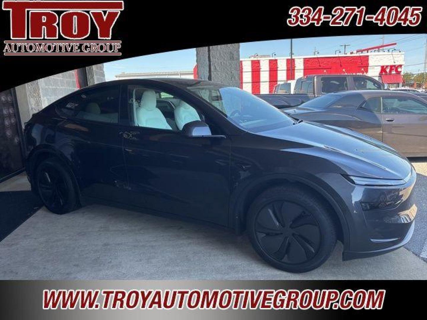 2026 Stealth Gray Tesla Model Y (7SAYGDED8TA) with an Electric Motor engine, Automatic transmission, located at 6812 Atlanta Hwy, Montgomery, AL, 36117, (334) 271-4045, 32.382118, -86.178673 - Recent Arrival!<br><br>Gray 2026 Tesla Model Y RWD Electric Motor 1-Speed Automatic<br><br>Financing Available---Top Value for Trades.<br><br>Odometer is 7204 miles below market average! - Photo#1