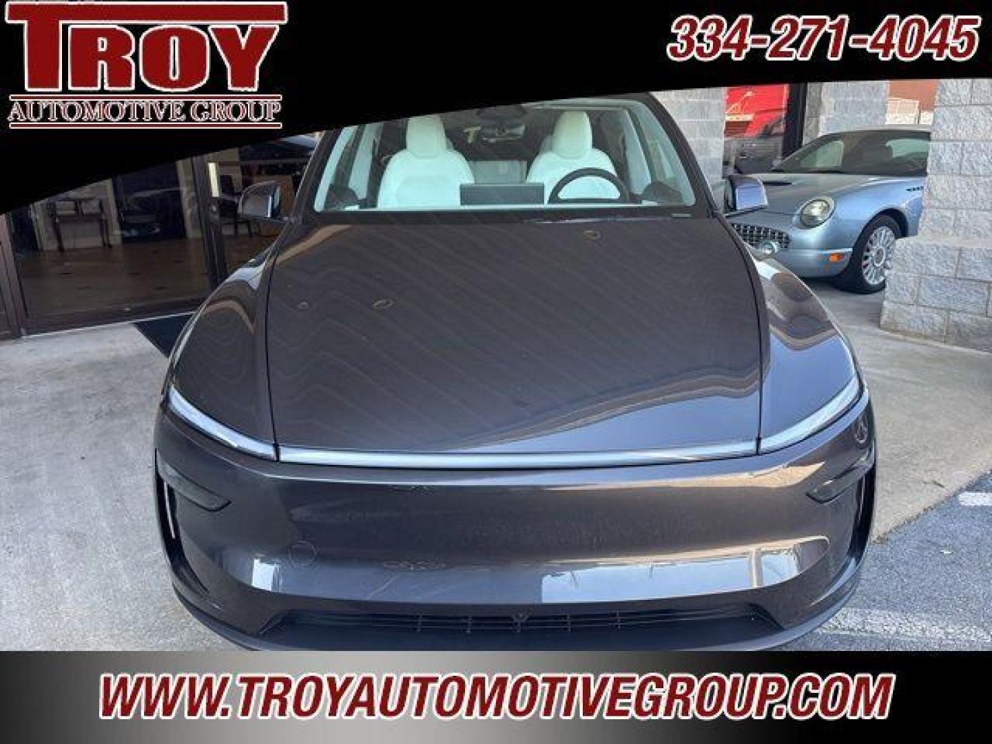 2026 Stealth Gray Tesla Model Y (7SAYGDED8TA) with an Electric Motor engine, Automatic transmission, located at 6812 Atlanta Hwy, Montgomery, AL, 36117, (334) 271-4045, 32.382118, -86.178673 - Recent Arrival!<br><br>Gray 2026 Tesla Model Y RWD Electric Motor 1-Speed Automatic<br><br>Financing Available---Top Value for Trades.<br><br>Odometer is 7204 miles below market average! - Photo#2