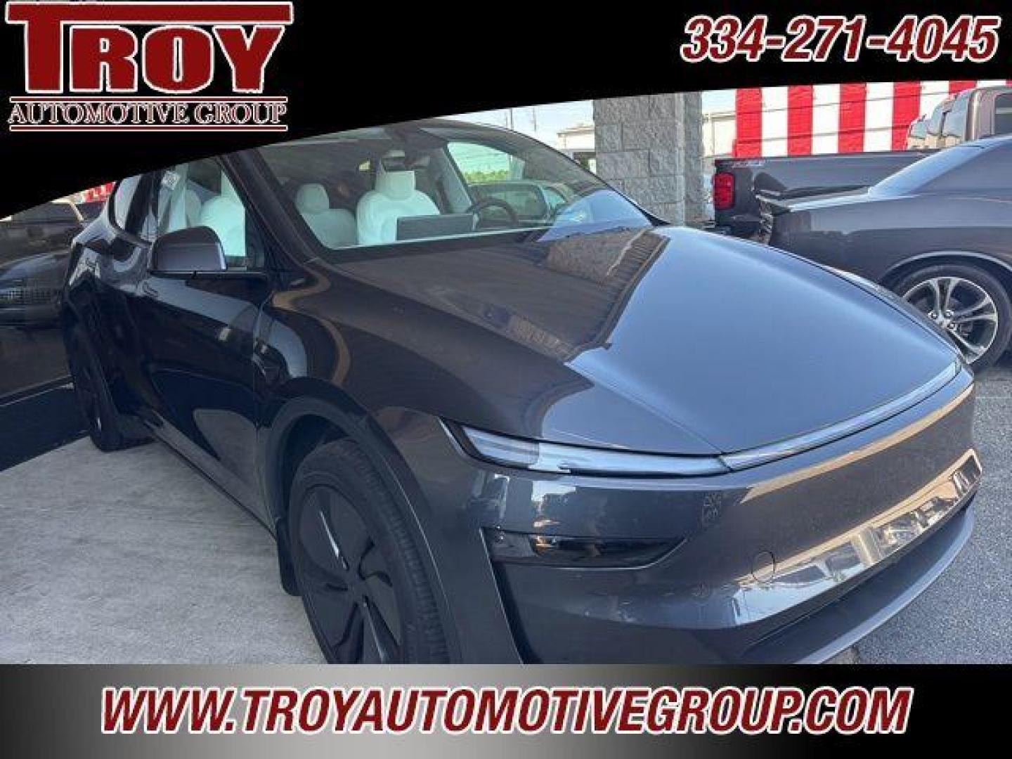2026 Stealth Gray Tesla Model Y (7SAYGDED8TA) with an Electric Motor engine, Automatic transmission, located at 6812 Atlanta Hwy, Montgomery, AL, 36117, (334) 271-4045, 32.382118, -86.178673 - Recent Arrival!<br><br>Gray 2026 Tesla Model Y RWD Electric Motor 1-Speed Automatic<br><br>Financing Available---Top Value for Trades.<br><br>Odometer is 7204 miles below market average! - Photo#26