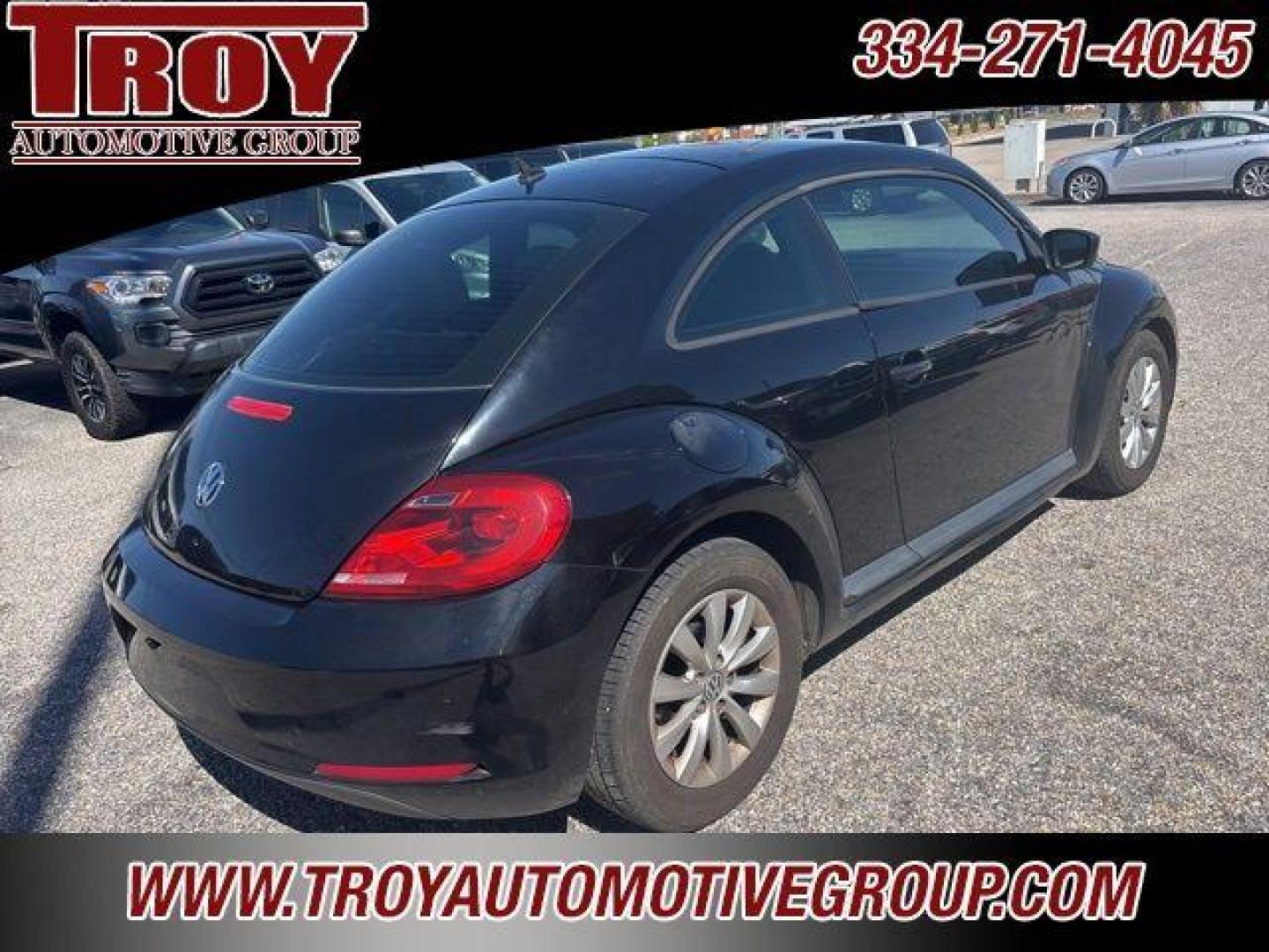 2014 Black Uni /Black Volkswagen Beetle 1.8T Entry (3VWF17AT2EM) with an 1.8L I4 Turbocharged DOHC 16V PZEV 170hp engine, Automatic transmission, located at 6812 Atlanta Hwy, Montgomery, AL, 36117, (334) 271-4045, 32.382118, -86.178673 - Recent Arrival!<br><br>Black 2014 Volkswagen Beetle 1.8T Entry FWD 1.8L I4 Turbocharged DOHC 16V PZEV 170hp 6-Speed Automatic<br><br>Financing Available---Top Value for Trades.<br><br>25/33 City/Highway MPG<br><br><br>Awards:<br> * 2014 IIHS Top Safety Pick - Photo#9