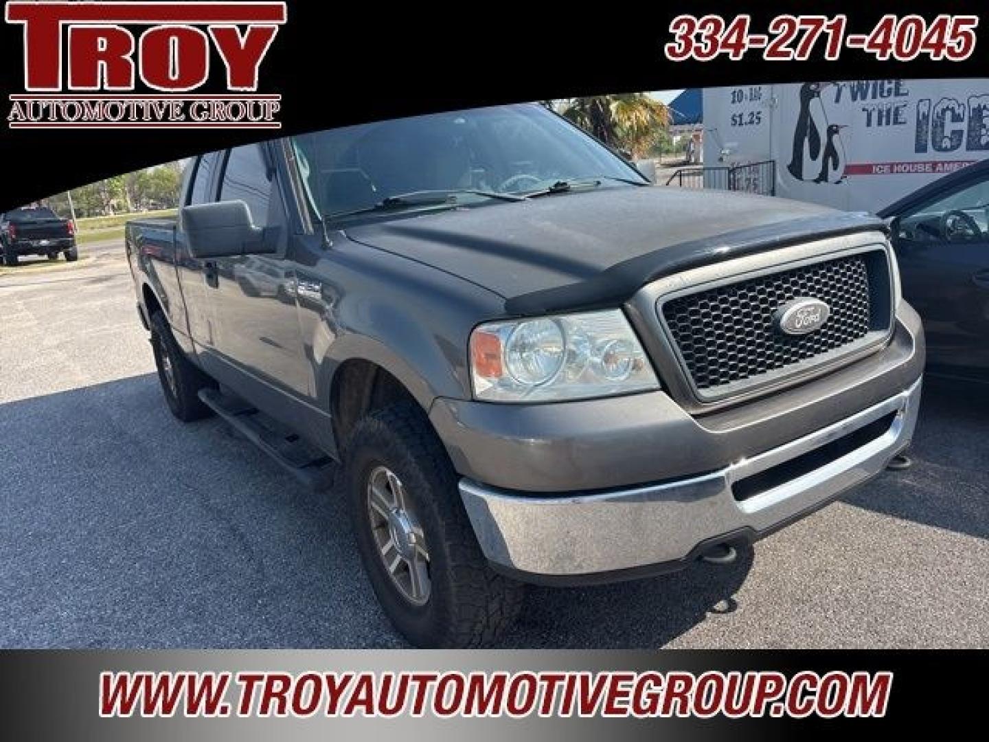 2006 Gray /Medium Flint Ford F-150 (1FTPX14V16N) with an 5.4L V8 EFI 24V FFV engine, Automatic transmission, located at 6812 Atlanta Hwy, Montgomery, AL, 36117, (334) 271-4045, 32.382118, -86.178673 - Priced below KBB Fair Purchase Price!<br><br>Gray 2006 Ford F-150 4WD 5.4L V8 EFI 24V FFV 4-Speed Automatic with Overdrive<br><br>Financing Available---Top Value for Trades.- Photo#2
