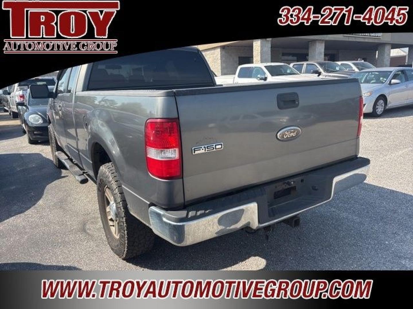 2006 Gray /Medium Flint Ford F-150 (1FTPX14V16N) with an 5.4L V8 EFI 24V FFV engine, Automatic transmission, located at 6812 Atlanta Hwy, Montgomery, AL, 36117, (334) 271-4045, 32.382118, -86.178673 - Priced below KBB Fair Purchase Price!<br><br>Gray 2006 Ford F-150 4WD 5.4L V8 EFI 24V FFV 4-Speed Automatic with Overdrive<br><br>Financing Available---Top Value for Trades.- Photo#6