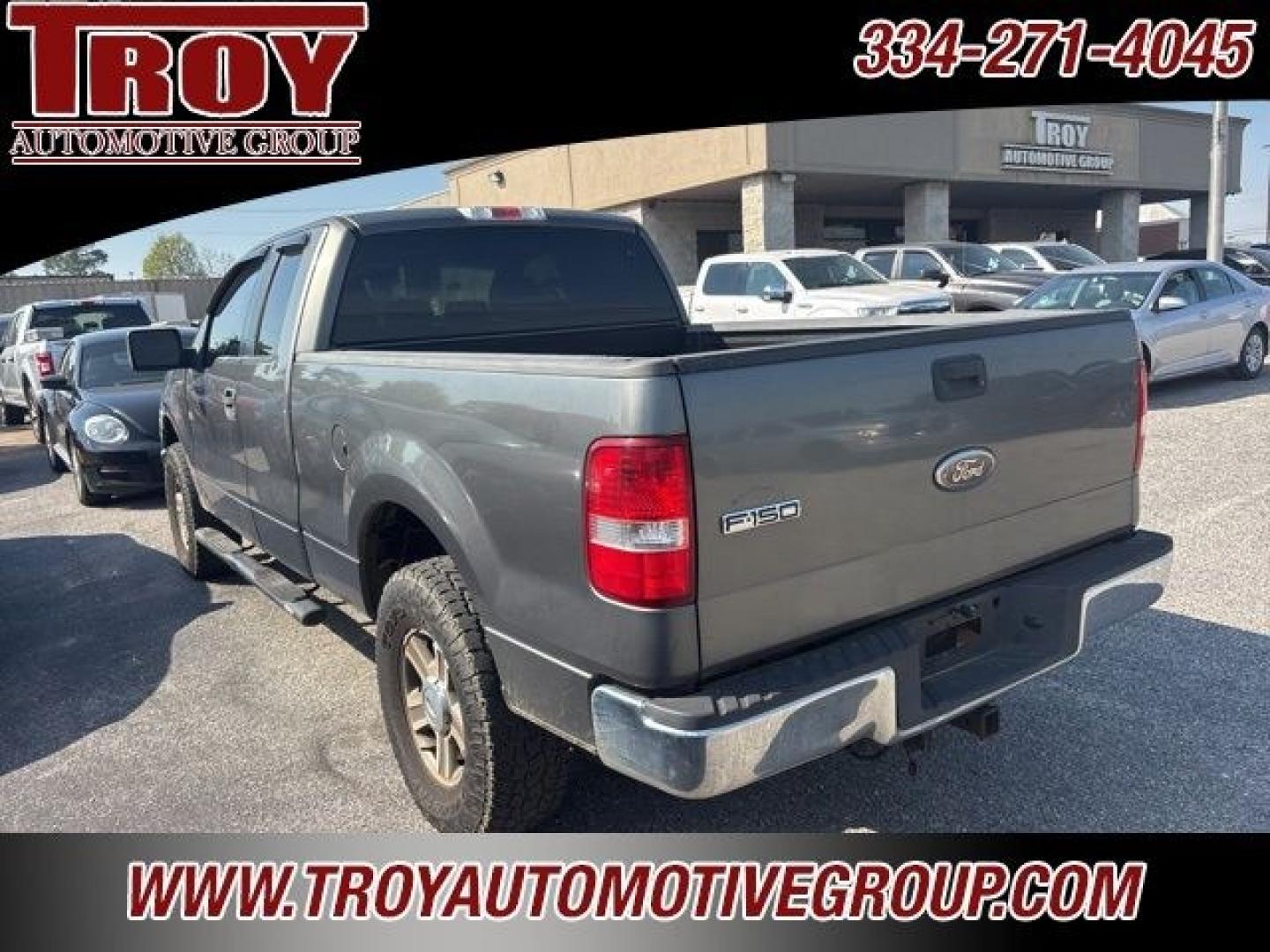 2006 Gray /Medium Flint Ford F-150 (1FTPX14V16N) with an 5.4L V8 EFI 24V FFV engine, Automatic transmission, located at 6812 Atlanta Hwy, Montgomery, AL, 36117, (334) 271-4045, 32.382118, -86.178673 - Priced below KBB Fair Purchase Price!<br><br>Gray 2006 Ford F-150 4WD 5.4L V8 EFI 24V FFV 4-Speed Automatic with Overdrive<br><br>Financing Available---Top Value for Trades.- Photo#7