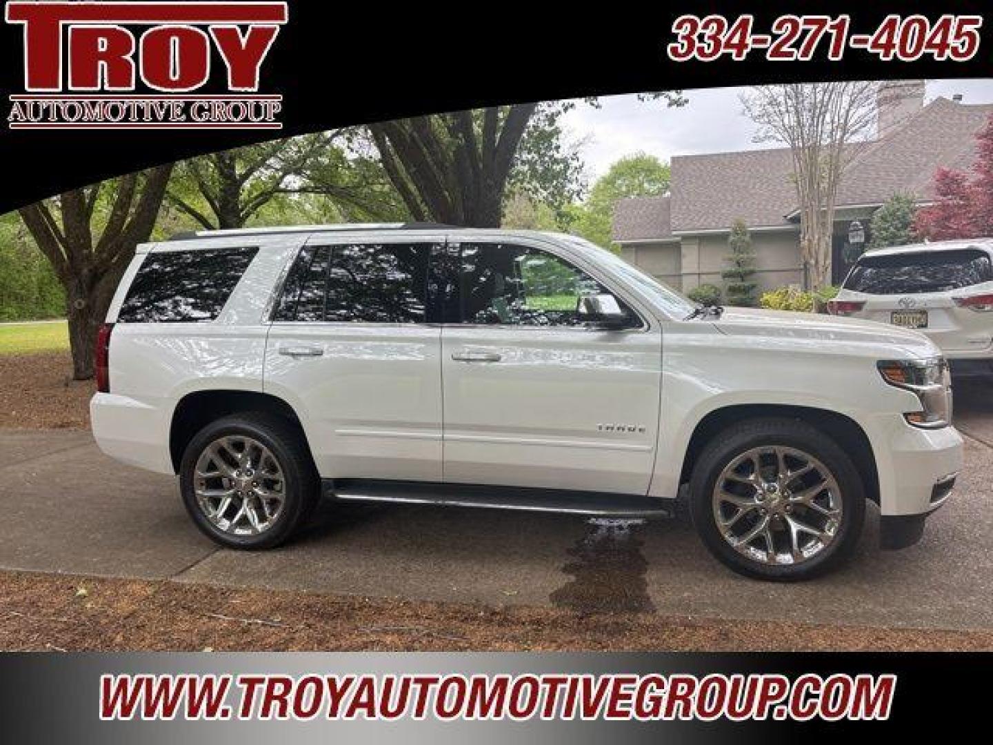 2019 Iridescent Pearl Tricoat /Cocoa/Dune Chevrolet Tahoe Premier (1GNSCCKC8KR) with an EcoTec3 5.3L V8 engine, Automatic transmission, located at 6812 Atlanta Hwy, Montgomery, AL, 36117, (334) 271-4045, 32.382118, -86.178673 - 1-Owner-Meticulously Maintained!<br>Like New Inside and Out!!<br>Premium 22 Wheels w/New Michelin Tires!!<br>Power Sunroof!!<br>Entertainment Package!!<br>2nd Row Bucket Seats!!<br>Max Tow Package!!<br>Heated/Cooled Seats!!<br>2-Master Remote Start Keys!<br>Just Serviced!! - Photo#2