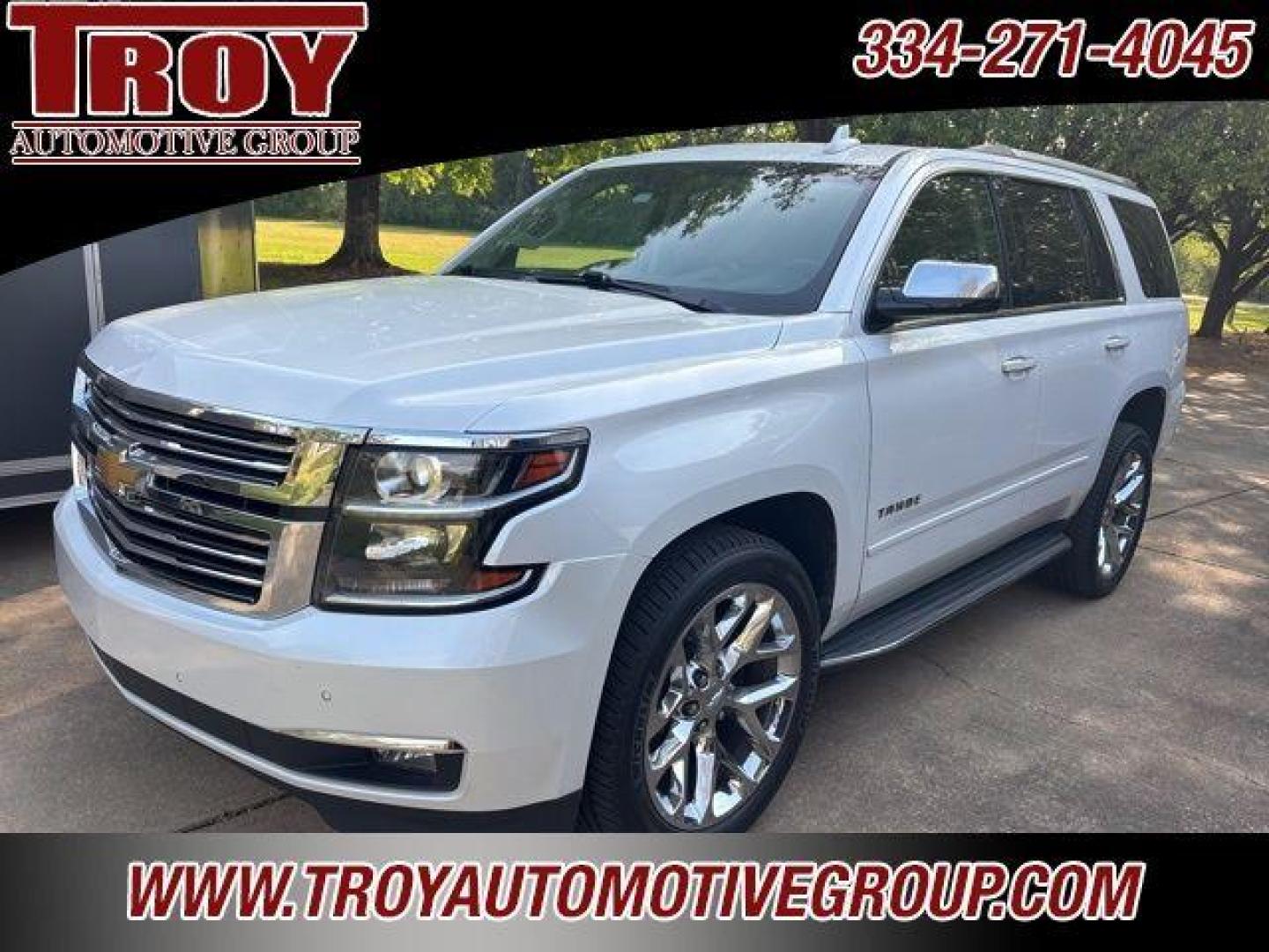 2019 Iridescent Pearl Tricoat /Cocoa/Dune Chevrolet Tahoe Premier (1GNSCCKC8KR) with an EcoTec3 5.3L V8 engine, Automatic transmission, located at 6812 Atlanta Hwy, Montgomery, AL, 36117, (334) 271-4045, 32.382118, -86.178673 - 1-Owner-Meticulously Maintained!<br>Like New Inside and Out!!<br>Premium 22 Wheels w/New Michelin Tires!!<br>Power Sunroof!!<br>Entertainment Package!!<br>2nd Row Bucket Seats!!<br>Max Tow Package!!<br>Heated/Cooled Seats!!<br>2-Master Remote Start Keys!<br>Just Serviced!! - Photo#3