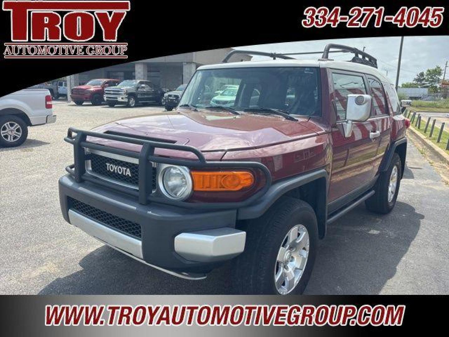 2008 Brick /Dark Charcoal Toyota FJ Cruiser Base (JTEZU11FX8K) with an 4.0L V6 DOHC VVT-i 24V engine, Automatic transmission, located at 6812 Atlanta Hwy, Montgomery, AL, 36117, (334) 271-4045, 32.382118, -86.178673 - Brick 2008 Toyota FJ Cruiser RWD 4.0L V6 DOHC VVT-i 24V 5-Speed Automatic<br><br>Financing Available---Top Value for Trades.<br><br><br>Awards:<br> * 2008 KBB.com Brand Image Awards<br><br>Reviews:<br> * Whether youre drawn to it as a comfortable and versatile daily driver, a weekend off-roader or - Photo#4