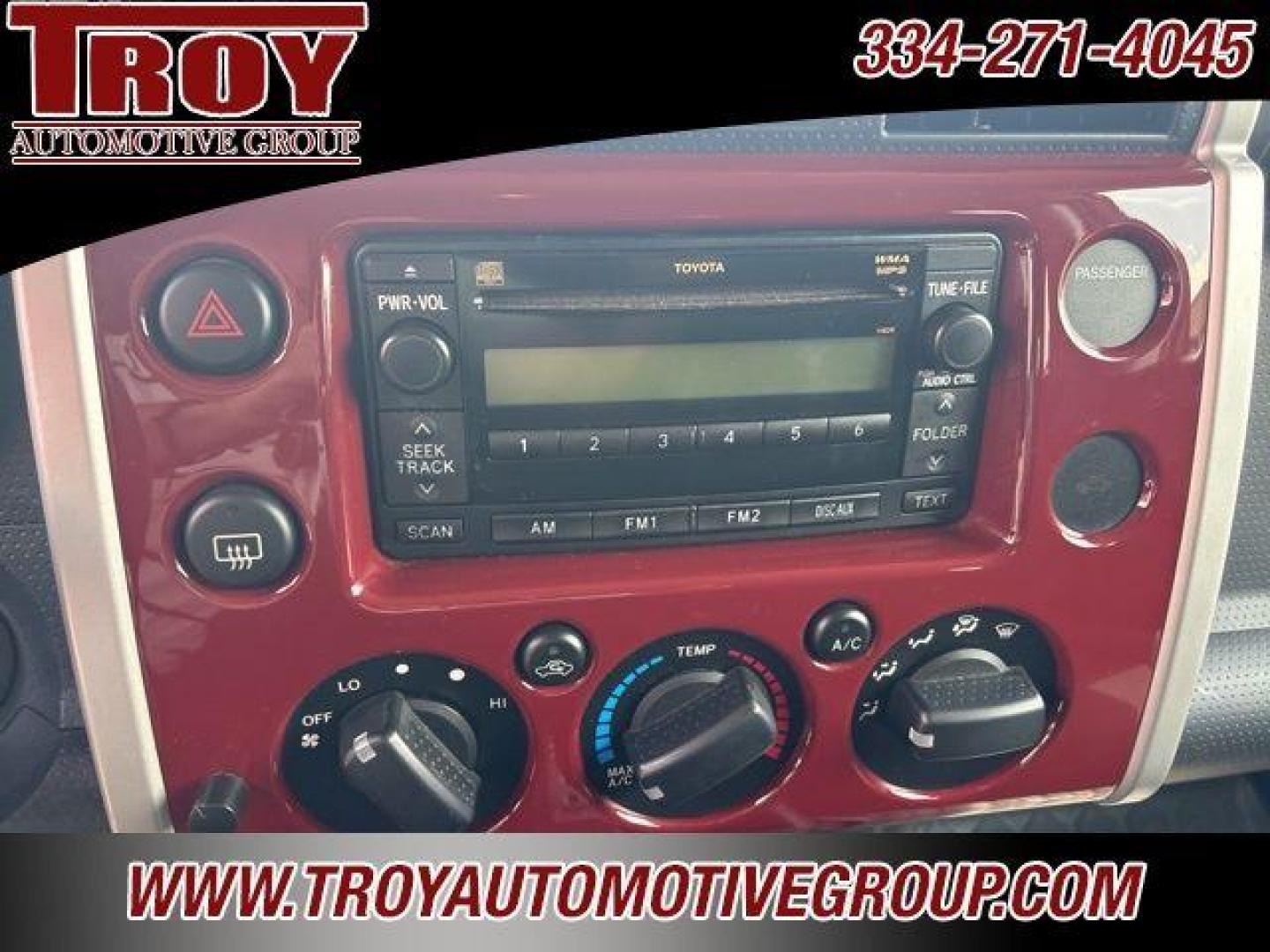 2008 Brick /Dark Charcoal Toyota FJ Cruiser Base (JTEZU11FX8K) with an 4.0L V6 DOHC VVT-i 24V engine, Automatic transmission, located at 6812 Atlanta Hwy, Montgomery, AL, 36117, (334) 271-4045, 32.382118, -86.178673 - Brick 2008 Toyota FJ Cruiser RWD 4.0L V6 DOHC VVT-i 24V 5-Speed Automatic<br><br>Financing Available---Top Value for Trades.<br><br><br>Awards:<br> * 2008 KBB.com Brand Image Awards<br><br>Reviews:<br> * Whether youre drawn to it as a comfortable and versatile daily driver, a weekend off-roader or - Photo#23