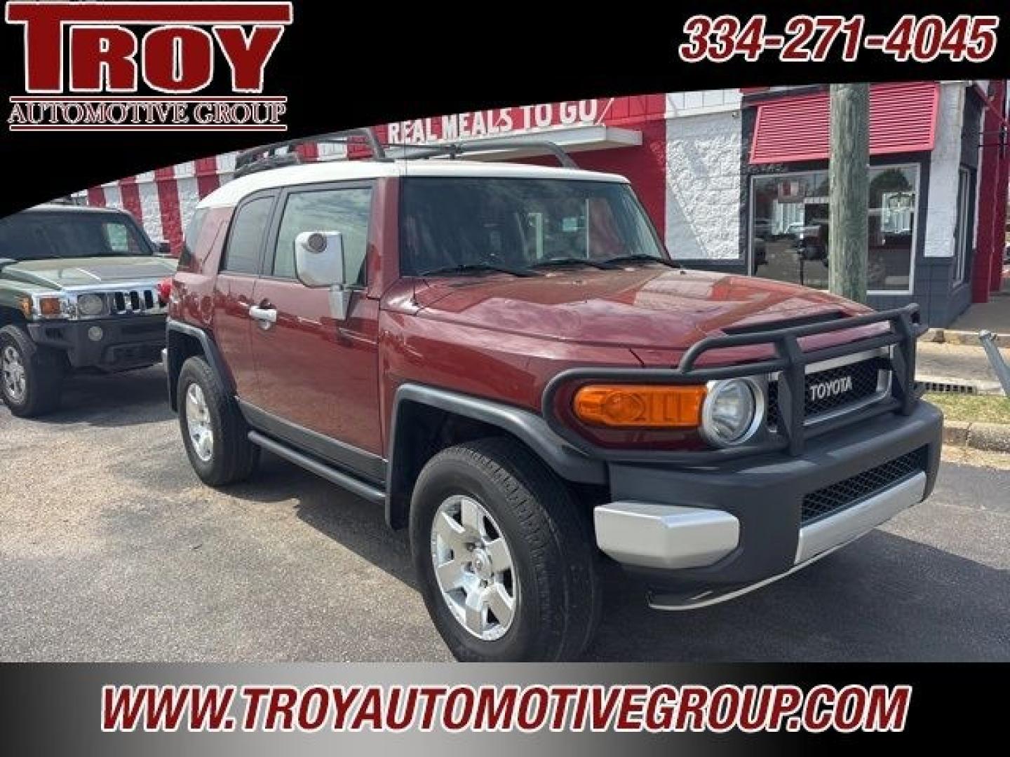 2008 Brick /Dark Charcoal Toyota FJ Cruiser Base (JTEZU11FX8K) with an 4.0L V6 DOHC VVT-i 24V engine, Automatic transmission, located at 6812 Atlanta Hwy, Montgomery, AL, 36117, (334) 271-4045, 32.382118, -86.178673 - Brick 2008 Toyota FJ Cruiser RWD 4.0L V6 DOHC VVT-i 24V 5-Speed Automatic<br><br>Financing Available---Top Value for Trades.<br><br><br>Awards:<br> * 2008 KBB.com Brand Image Awards<br><br>Reviews:<br> * Whether youre drawn to it as a comfortable and versatile daily driver, a weekend off-roader or- Photo#2