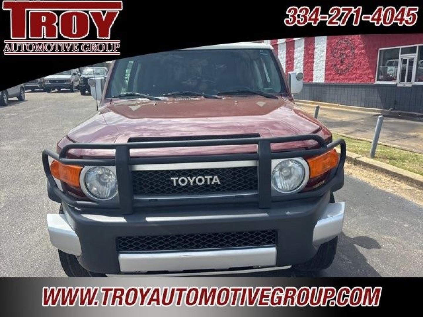 2008 Brick /Dark Charcoal Toyota FJ Cruiser Base (JTEZU11FX8K) with an 4.0L V6 DOHC VVT-i 24V engine, Automatic transmission, located at 6812 Atlanta Hwy, Montgomery, AL, 36117, (334) 271-4045, 32.382118, -86.178673 - Brick 2008 Toyota FJ Cruiser RWD 4.0L V6 DOHC VVT-i 24V 5-Speed Automatic<br><br>Financing Available---Top Value for Trades.<br><br><br>Awards:<br> * 2008 KBB.com Brand Image Awards<br><br>Reviews:<br> * Whether youre drawn to it as a comfortable and versatile daily driver, a weekend off-roader or- Photo#3