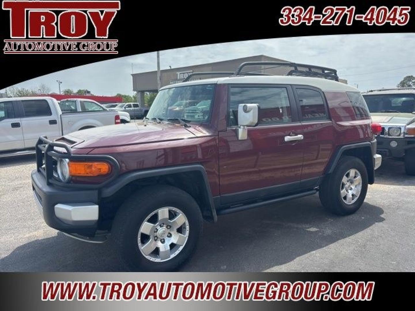 2008 Brick /Dark Charcoal Toyota FJ Cruiser Base (JTEZU11FX8K) with an 4.0L V6 DOHC VVT-i 24V engine, Automatic transmission, located at 6812 Atlanta Hwy, Montgomery, AL, 36117, (334) 271-4045, 32.382118, -86.178673 - Brick 2008 Toyota FJ Cruiser RWD 4.0L V6 DOHC VVT-i 24V 5-Speed Automatic<br><br>Financing Available---Top Value for Trades.<br><br><br>Awards:<br> * 2008 KBB.com Brand Image Awards<br><br>Reviews:<br> * Whether youre drawn to it as a comfortable and versatile daily driver, a weekend off-roader or- Photo#5
