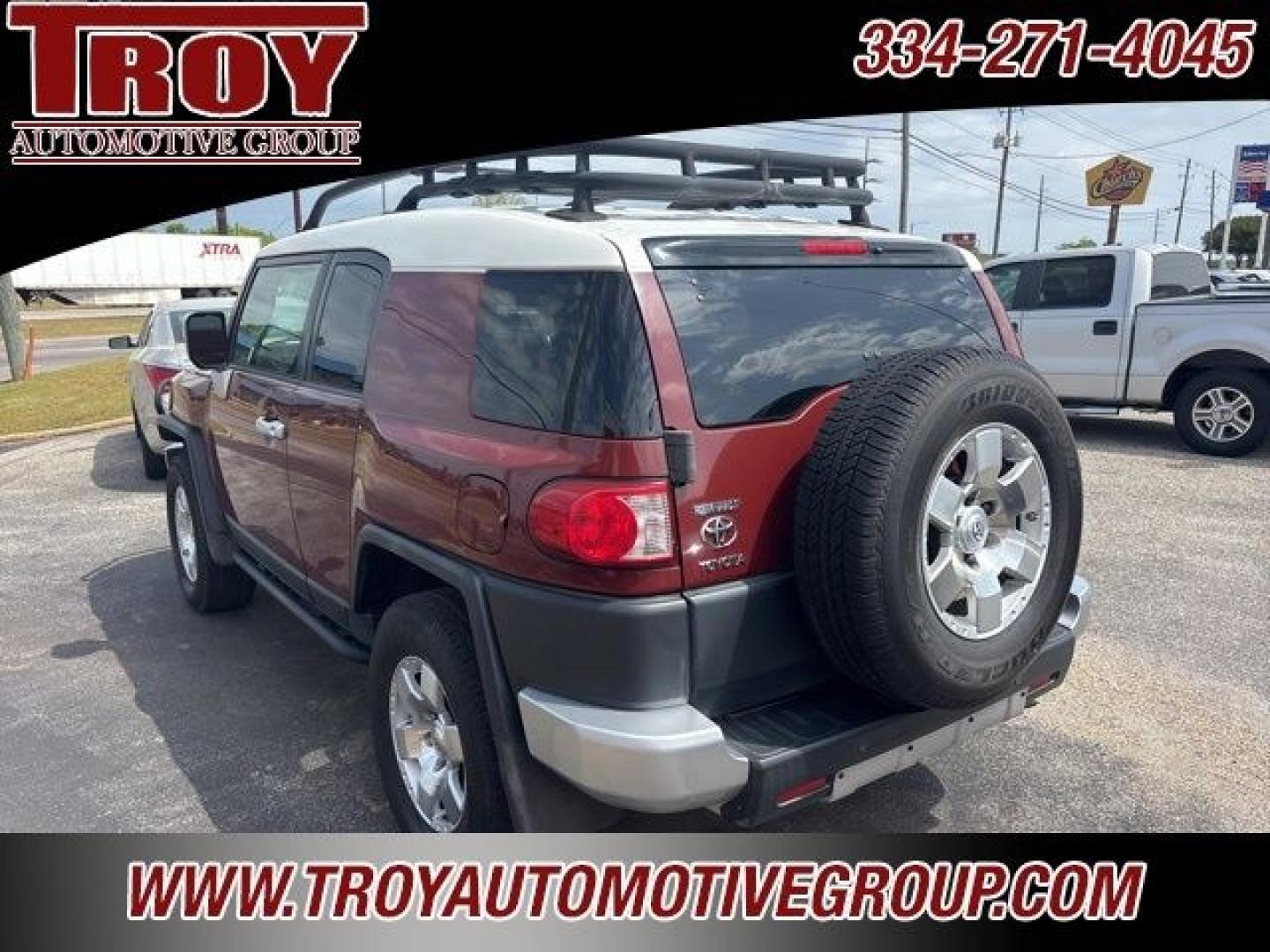 2008 Brick /Dark Charcoal Toyota FJ Cruiser Base (JTEZU11FX8K) with an 4.0L V6 DOHC VVT-i 24V engine, Automatic transmission, located at 6812 Atlanta Hwy, Montgomery, AL, 36117, (334) 271-4045, 32.382118, -86.178673 - Brick 2008 Toyota FJ Cruiser RWD 4.0L V6 DOHC VVT-i 24V 5-Speed Automatic<br><br>Financing Available---Top Value for Trades.<br><br><br>Awards:<br> * 2008 KBB.com Brand Image Awards<br><br>Reviews:<br> * Whether youre drawn to it as a comfortable and versatile daily driver, a weekend off-roader or- Photo#6