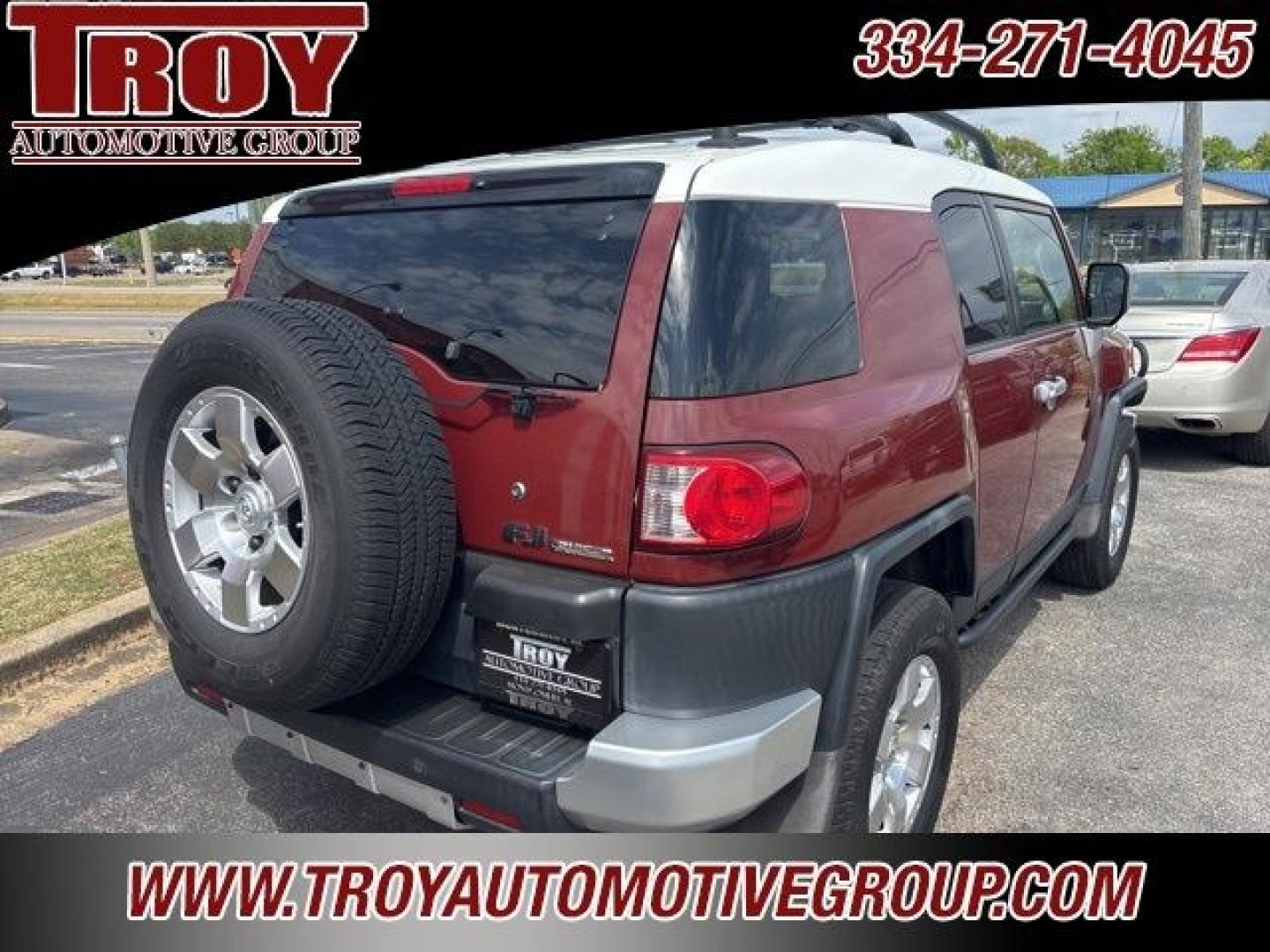 2008 Brick /Dark Charcoal Toyota FJ Cruiser Base (JTEZU11FX8K) with an 4.0L V6 DOHC VVT-i 24V engine, Automatic transmission, located at 6812 Atlanta Hwy, Montgomery, AL, 36117, (334) 271-4045, 32.382118, -86.178673 - Brick 2008 Toyota FJ Cruiser RWD 4.0L V6 DOHC VVT-i 24V 5-Speed Automatic<br><br>Financing Available---Top Value for Trades.<br><br><br>Awards:<br> * 2008 KBB.com Brand Image Awards<br><br>Reviews:<br> * Whether youre drawn to it as a comfortable and versatile daily driver, a weekend off-roader or- Photo#8
