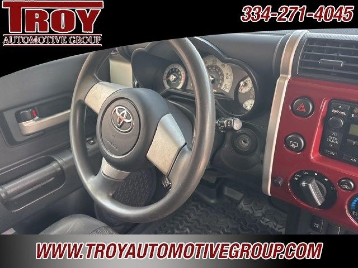 2008 Brick /Dark Charcoal Toyota FJ Cruiser Base (JTEZU11FX8K) with an 4.0L V6 DOHC VVT-i 24V engine, Automatic transmission, located at 6812 Atlanta Hwy, Montgomery, AL, 36117, (334) 271-4045, 32.382118, -86.178673 - Brick 2008 Toyota FJ Cruiser RWD 4.0L V6 DOHC VVT-i 24V 5-Speed Automatic<br><br>Financing Available---Top Value for Trades.<br><br><br>Awards:<br> * 2008 KBB.com Brand Image Awards<br><br>Reviews:<br> * Whether youre drawn to it as a comfortable and versatile daily driver, a weekend off-roader or- Photo#14
