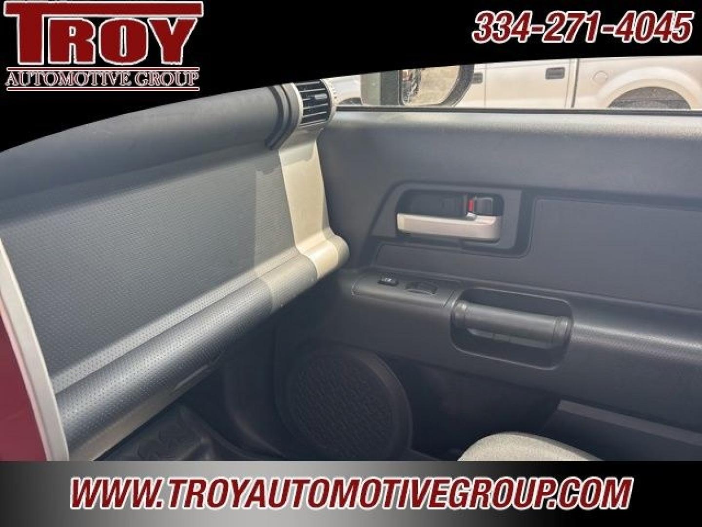 2008 Brick /Dark Charcoal Toyota FJ Cruiser Base (JTEZU11FX8K) with an 4.0L V6 DOHC VVT-i 24V engine, Automatic transmission, located at 6812 Atlanta Hwy, Montgomery, AL, 36117, (334) 271-4045, 32.382118, -86.178673 - Brick 2008 Toyota FJ Cruiser RWD 4.0L V6 DOHC VVT-i 24V 5-Speed Automatic<br><br>Financing Available---Top Value for Trades.<br><br><br>Awards:<br> * 2008 KBB.com Brand Image Awards<br><br>Reviews:<br> * Whether youre drawn to it as a comfortable and versatile daily driver, a weekend off-roader or- Photo#27