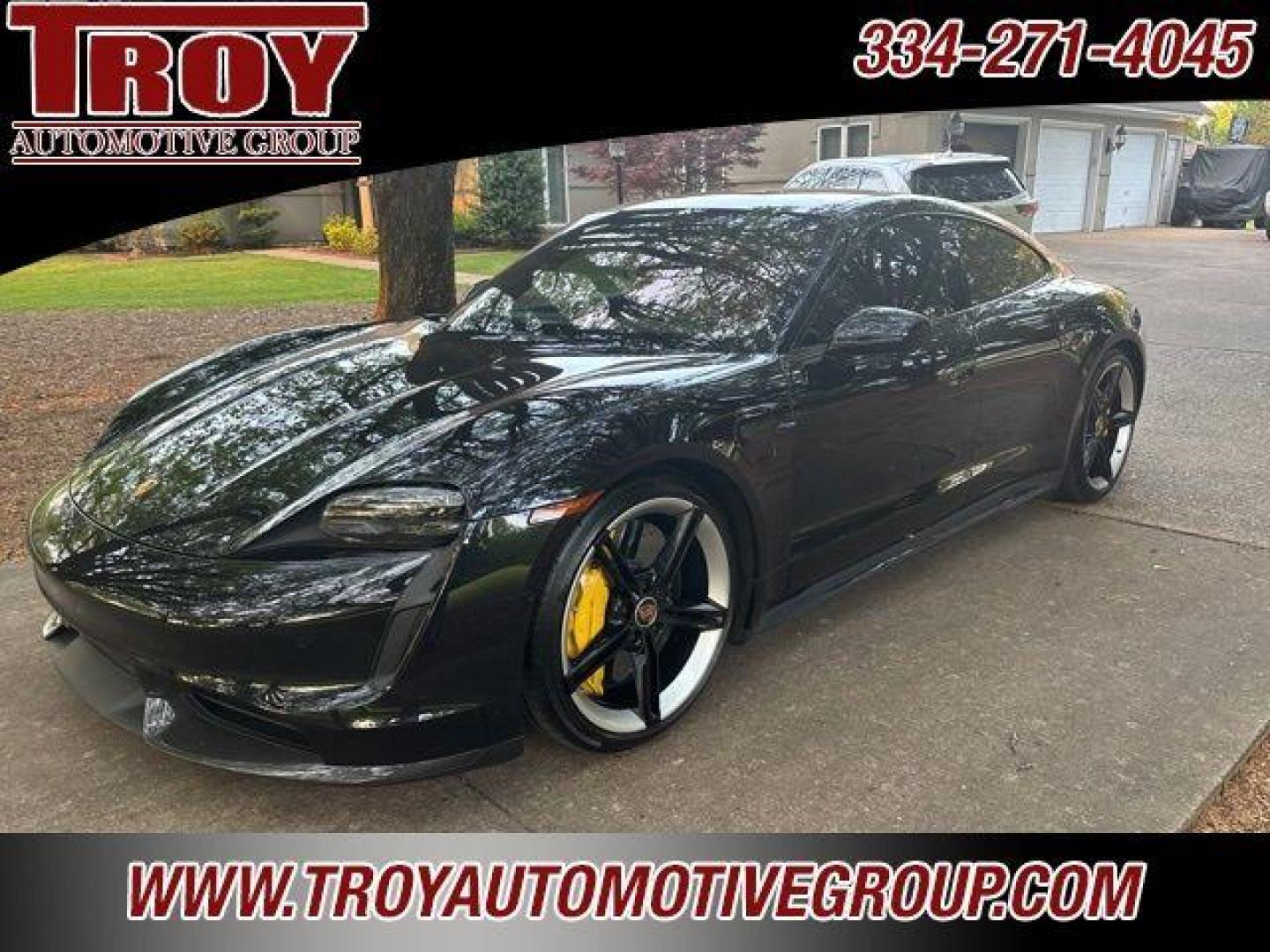 2020 Black /Black/Bordeaux Red Porsche Taycan (WP0AC2Y13LS) with an Electric Motor engine, Automatic transmission, located at 6812 Atlanta Hwy, Montgomery, AL, 36117, (334) 271-4045, 32.382118, -86.178673 - Photo#2