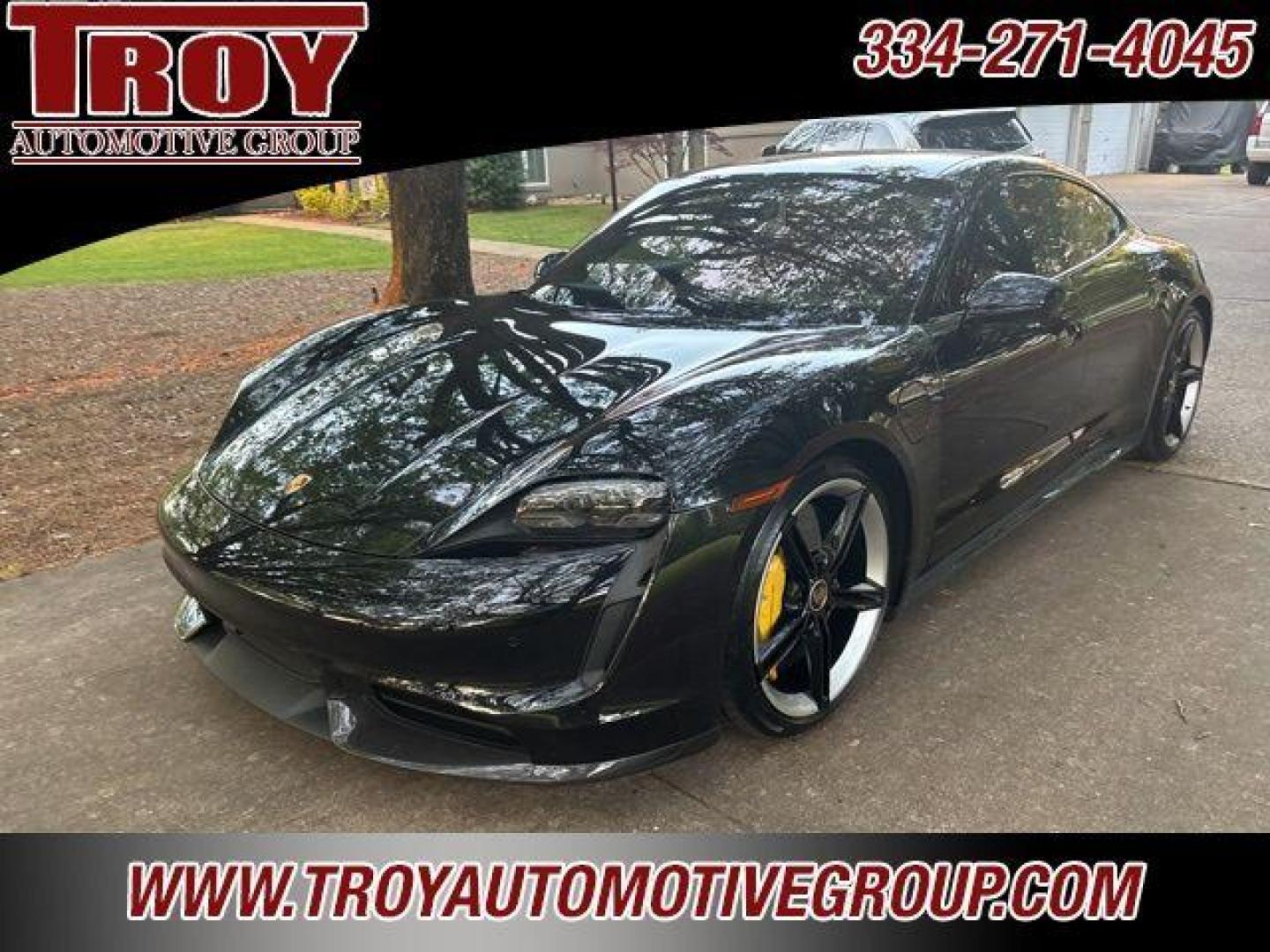 2020 Black /Black/Bordeaux Red Porsche Taycan (WP0AC2Y13LS) with an Electric Motor engine, Automatic transmission, located at 6812 Atlanta Hwy, Montgomery, AL, 36117, (334) 271-4045, 32.382118, -86.178673 - Photo#3