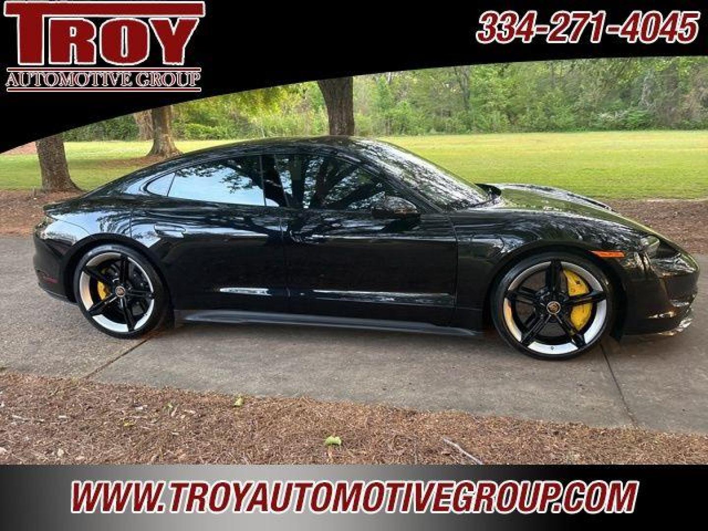 2020 Black /Black/Bordeaux Red Porsche Taycan (WP0AC2Y13LS) with an Electric Motor engine, Automatic transmission, located at 6812 Atlanta Hwy, Montgomery, AL, 36117, (334) 271-4045, 32.382118, -86.178673 - Photo#8