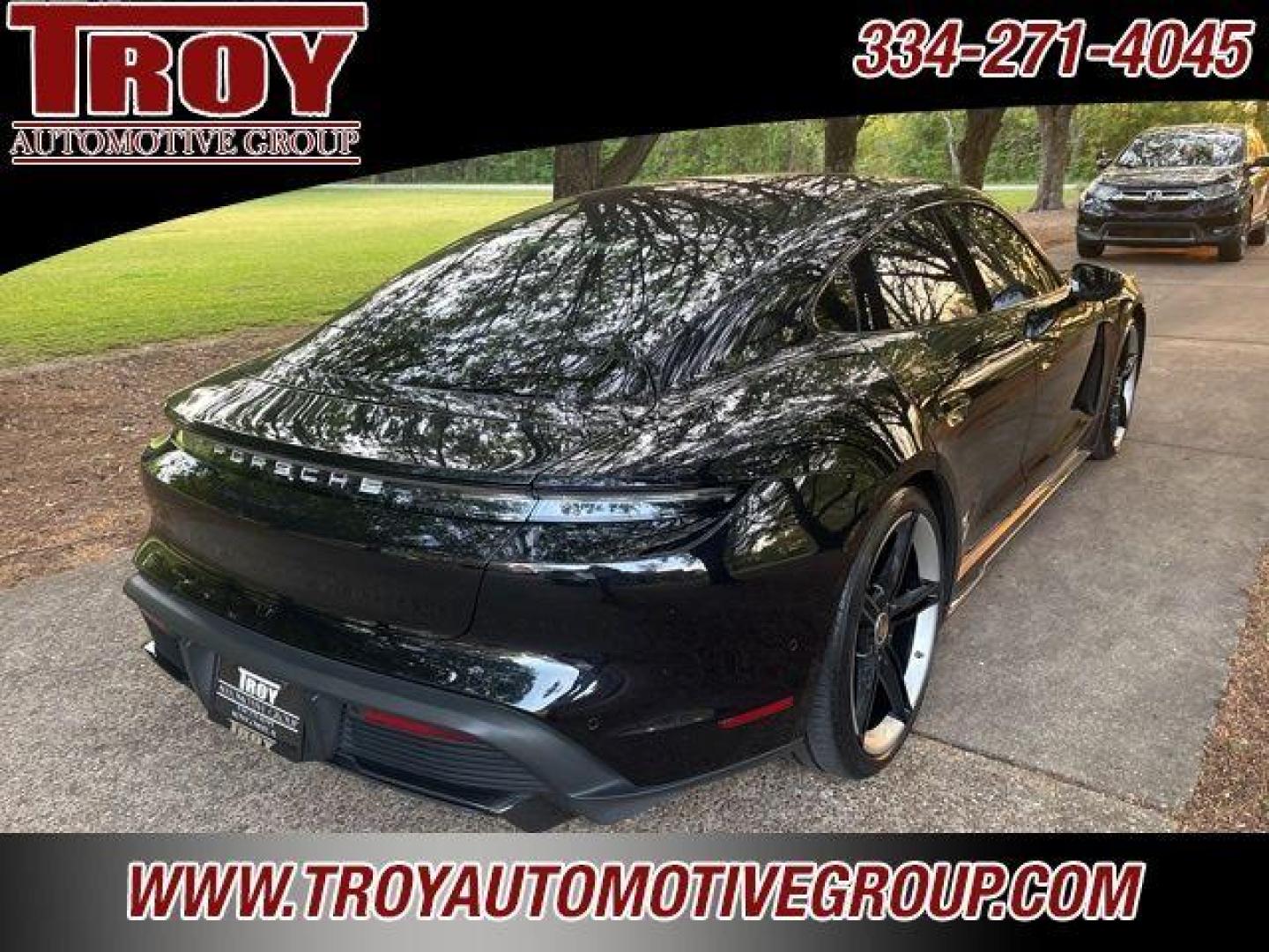 2020 Black /Black/Bordeaux Red Porsche Taycan (WP0AC2Y13LS) with an Electric Motor engine, Automatic transmission, located at 6812 Atlanta Hwy, Montgomery, AL, 36117, (334) 271-4045, 32.382118, -86.178673 - Photo#11