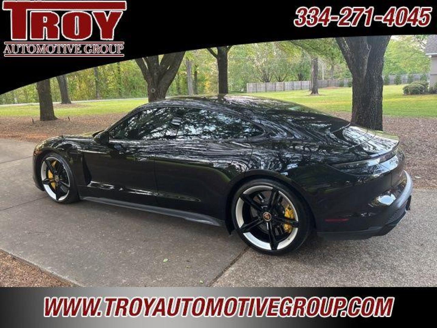2020 Black /Black/Bordeaux Red Porsche Taycan (WP0AC2Y13LS) with an Electric Motor engine, Automatic transmission, located at 6812 Atlanta Hwy, Montgomery, AL, 36117, (334) 271-4045, 32.382118, -86.178673 - Photo#14