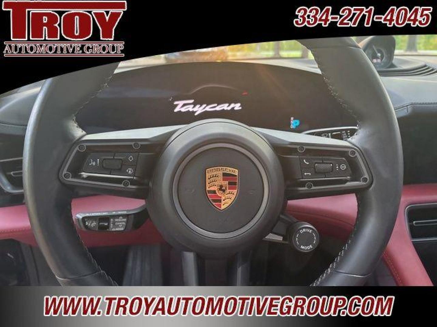 2020 Black /Black/Bordeaux Red Porsche Taycan (WP0AC2Y13LS) with an Electric Motor engine, Automatic transmission, located at 6812 Atlanta Hwy, Montgomery, AL, 36117, (334) 271-4045, 32.382118, -86.178673 - Photo#35
