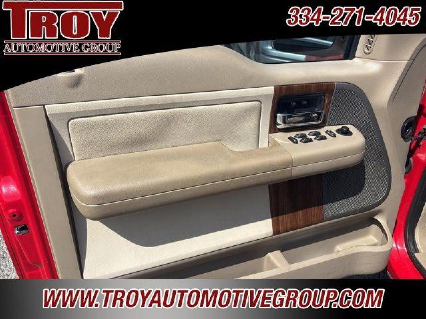 2004 Red /Tan Ford F-150 (1FTPX12514N) with an 5.4L V8 EFI 24V engine, Automatic transmission, located at 6812 Atlanta Hwy, Montgomery, AL, 36117, (334) 271-4045, 32.382118, -86.178673 - Recent Arrival<br>Lariat Package!!<br>A/T Tires!!<br>Tow Package!!<br>Bed Liner !!<br><br>Red 2004 Ford F-150 RWD 5.4L V8 EFI 24V 4-Speed Automatic with Overdrive<br><br>Financing Available---Top Value for Trades.<br><br><br>Awards:<br> * NACTOY 2004 North American Truck of the Year - Photo#14