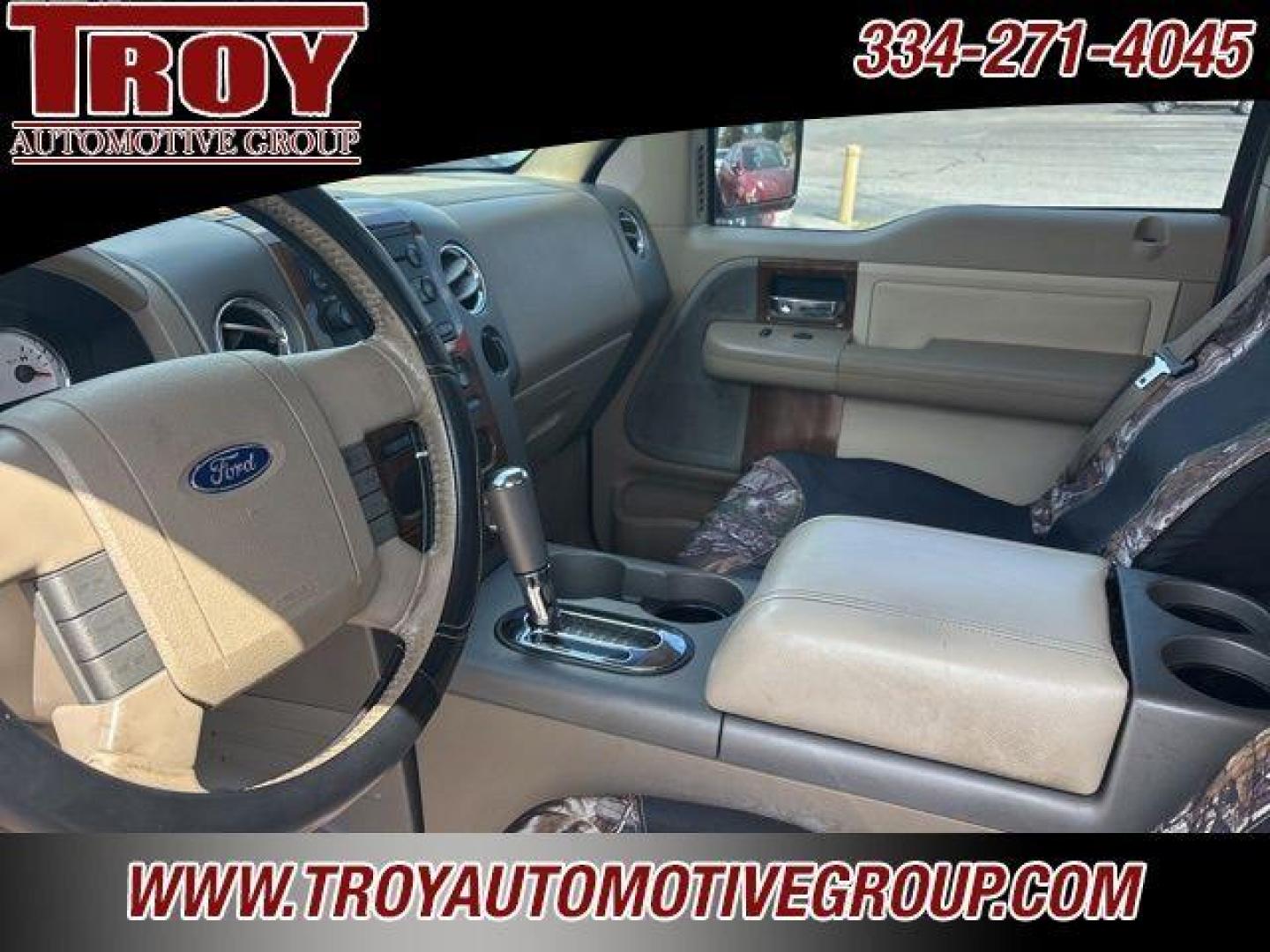 2004 Red /Tan Ford F-150 (1FTPX12514N) with an 5.4L V8 EFI 24V engine, Automatic transmission, located at 6812 Atlanta Hwy, Montgomery, AL, 36117, (334) 271-4045, 32.382118, -86.178673 - Recent Arrival<br>Lariat Package!!<br>A/T Tires!!<br>Tow Package!!<br>Bed Liner !!<br><br>Red 2004 Ford F-150 RWD 5.4L V8 EFI 24V 4-Speed Automatic with Overdrive<br><br>Financing Available---Top Value for Trades.<br><br><br>Awards:<br> * NACTOY 2004 North American Truck of the Year - Photo#16