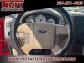 2004 Red /Tan Ford F-150 (1FTPX12514N) with an 5.4L V8 EFI 24V engine, Automatic transmission, located at 6812 Atlanta Hwy, Montgomery, AL, 36117, (334) 271-4045, 32.382118, -86.178673 - Recent Arrival<br>Lariat Package!!<br>A/T Tires!!<br>Tow Package!!<br>Bed Liner !!<br><br>Red 2004 Ford F-150 RWD 5.4L V8 EFI 24V 4-Speed Automatic with Overdrive<br><br>Financing Available---Top Value for Trades.<br><br><br>Awards:<br> * NACTOY 2004 North American Truck of the Year- Photo#22