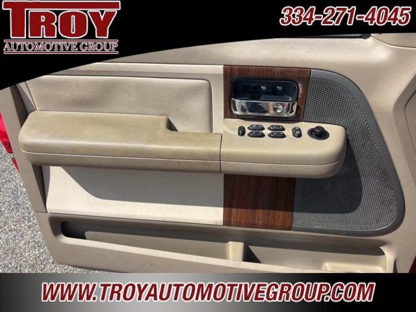 2004 Red /Tan Ford F-150 (1FTPX12514N) with an 5.4L V8 EFI 24V engine, Automatic transmission, located at 6812 Atlanta Hwy, Montgomery, AL, 36117, (334) 271-4045, 32.382118, -86.178673 - Recent Arrival<br>Lariat Package!!<br>A/T Tires!!<br>Tow Package!!<br>Bed Liner !!<br><br>Red 2004 Ford F-150 RWD 5.4L V8 EFI 24V 4-Speed Automatic with Overdrive<br><br>Financing Available---Top Value for Trades.<br><br><br>Awards:<br> * NACTOY 2004 North American Truck of the Year- Photo#23