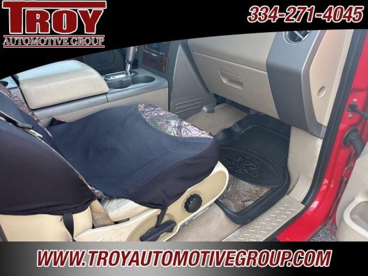 2004 Red /Tan Ford F-150 (1FTPX12514N) with an 5.4L V8 EFI 24V engine, Automatic transmission, located at 6812 Atlanta Hwy, Montgomery, AL, 36117, (334) 271-4045, 32.382118, -86.178673 - Recent Arrival<br>Lariat Package!!<br>A/T Tires!!<br>Tow Package!!<br>Bed Liner !!<br><br>Red 2004 Ford F-150 RWD 5.4L V8 EFI 24V 4-Speed Automatic with Overdrive<br><br>Financing Available---Top Value for Trades.<br><br><br>Awards:<br> * NACTOY 2004 North American Truck of the Year- Photo#25