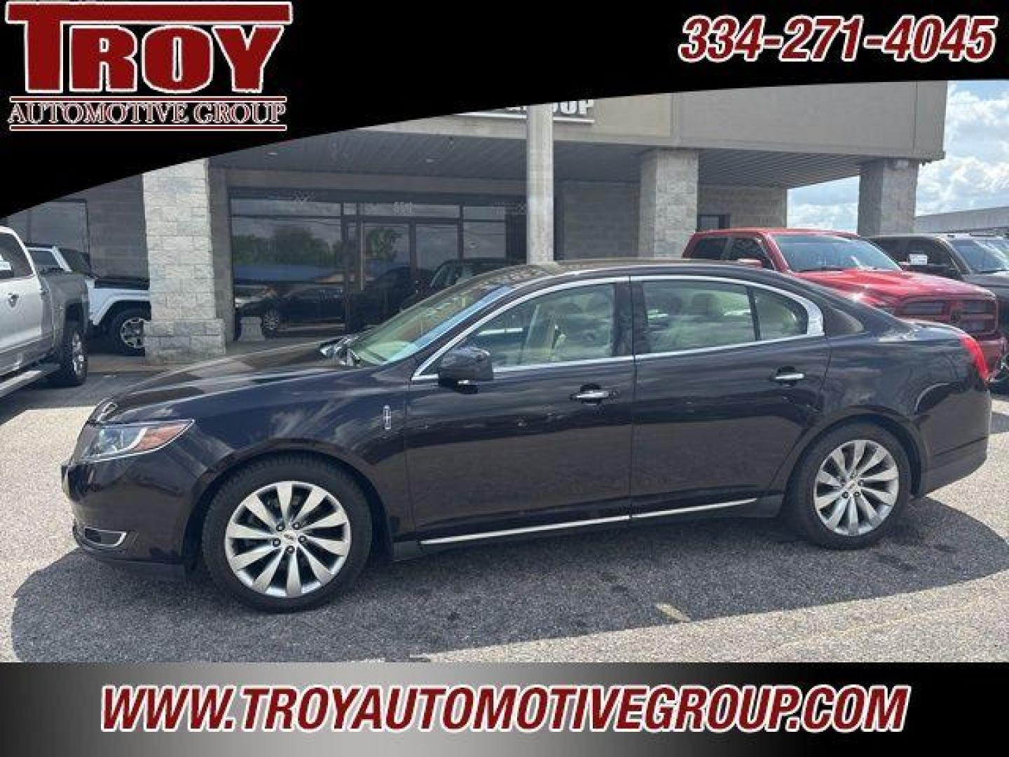 2014 Brown Metallic /Light Dune Lincoln MKS Base (1LNHL9EK3EG) with an 3.7L V6 Ti-VCT 24V engine, Automatic transmission, located at 6812 Atlanta Hwy, Montgomery, AL, 36117, (334) 271-4045, 32.382118, -86.178673 - Recent Arrival!<br>Heated/Cooled Seats!!<br>Navigation!!<br>2-Master Remote Keys!!<br>New Waterpump/Valve cover gaskets/ and oil service!!<br>2-Owner!! <br>No Accidents on Auto Check!!<br><br><br>Brown Metallic 2014 Lincoln MKS AWD 3.7L V6 Ti-VCT 24V 6-Speed Automatic with Select-Shift<br><br>Financ - Photo#1