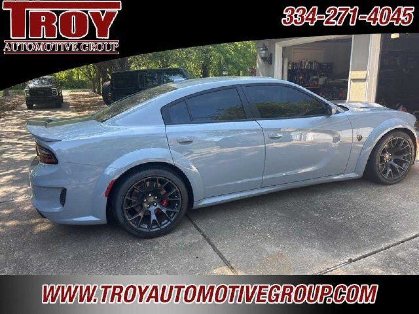 2022 Smoke Show /Hammer-Head Gray/Black Dodge Charger SRT Hellcat Redeye Widebody Jailbreak (2C3CDXL97NH) with an 6.2L 8-Cylinder SMPI Supercharged OHV engine, Automatic transmission, located at 6812 Atlanta Hwy, Montgomery, AL, 36117, (334) 271-4045, 32.382118, -86.178673 - Custom Ordered 807 HP Redeye WB Jailbreak!!<br>Only 250 Miles!!<br>Customer Preferred Package 270 - ($9,595.00)<br>Navigation-($995.00)<br>Harmon Kardon Premium Sound -($1,995.00)<br>Power Sunroof -($1,995.00)<br>Dual Gunmetal Stripes-($995.00)<br>Suede Headliner-($499.00)<br>Hammerhead Gray Seat B - Photo#2