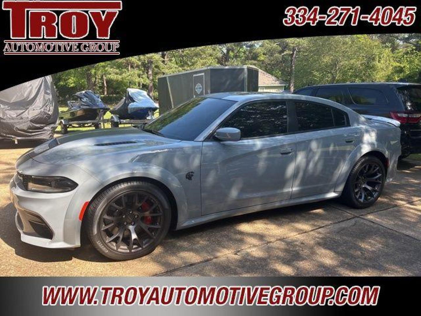 2022 Smoke Show /Hammer-Head Gray/Black Dodge Charger SRT Hellcat Redeye Widebody Jailbreak (2C3CDXL97NH) with an 6.2L 8-Cylinder SMPI Supercharged OHV engine, Automatic transmission, located at 6812 Atlanta Hwy, Montgomery, AL, 36117, (334) 271-4045, 32.382118, -86.178673 - Custom Ordered 807 HP Redeye WB Jailbreak!!<br>Only 250 Miles!!<br>Customer Preferred Package 270 - ($9,595.00)<br>Navigation-($995.00)<br>Harmon Kardon Premium Sound -($1,995.00)<br>Power Sunroof -($1,995.00)<br>Dual Gunmetal Stripes-($995.00)<br>Suede Headliner-($499.00)<br>Hammerhead Gray Seat B - Photo#8