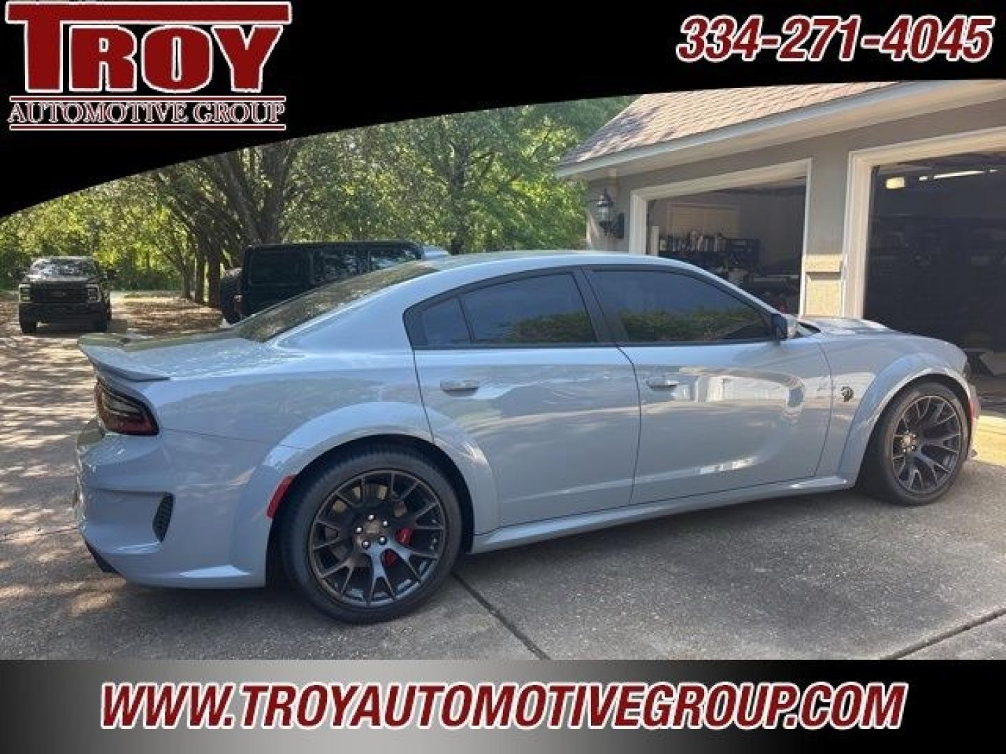 2022 Smoke Show /Hammer-Head Gray/Black Dodge Charger SRT Hellcat Redeye Widebody Jailbreak (2C3CDXL97NH) with an 6.2L V8 Supercharged engine, Automatic transmission, located at 6812 Atlanta Hwy, Montgomery, AL, 36117, (334) 271-4045, 32.382118, -86.178673 - Custom Ordered 807 HP Redeye WB Jailbreak!!<br>Only 250 Miles!!<br>Customer Preferred Package 270 - ($9,595.00)<br>Navigation-($995.00)<br>Harmon Kardon Premium Sound -($1,995.00)<br>Power Sunroof -($1,995.00)<br>Dual Gunmetal Stripes-($995.00)<br>Suede Headliner-($499.00)<br>Hammerhead Gray Seat B- Photo#3