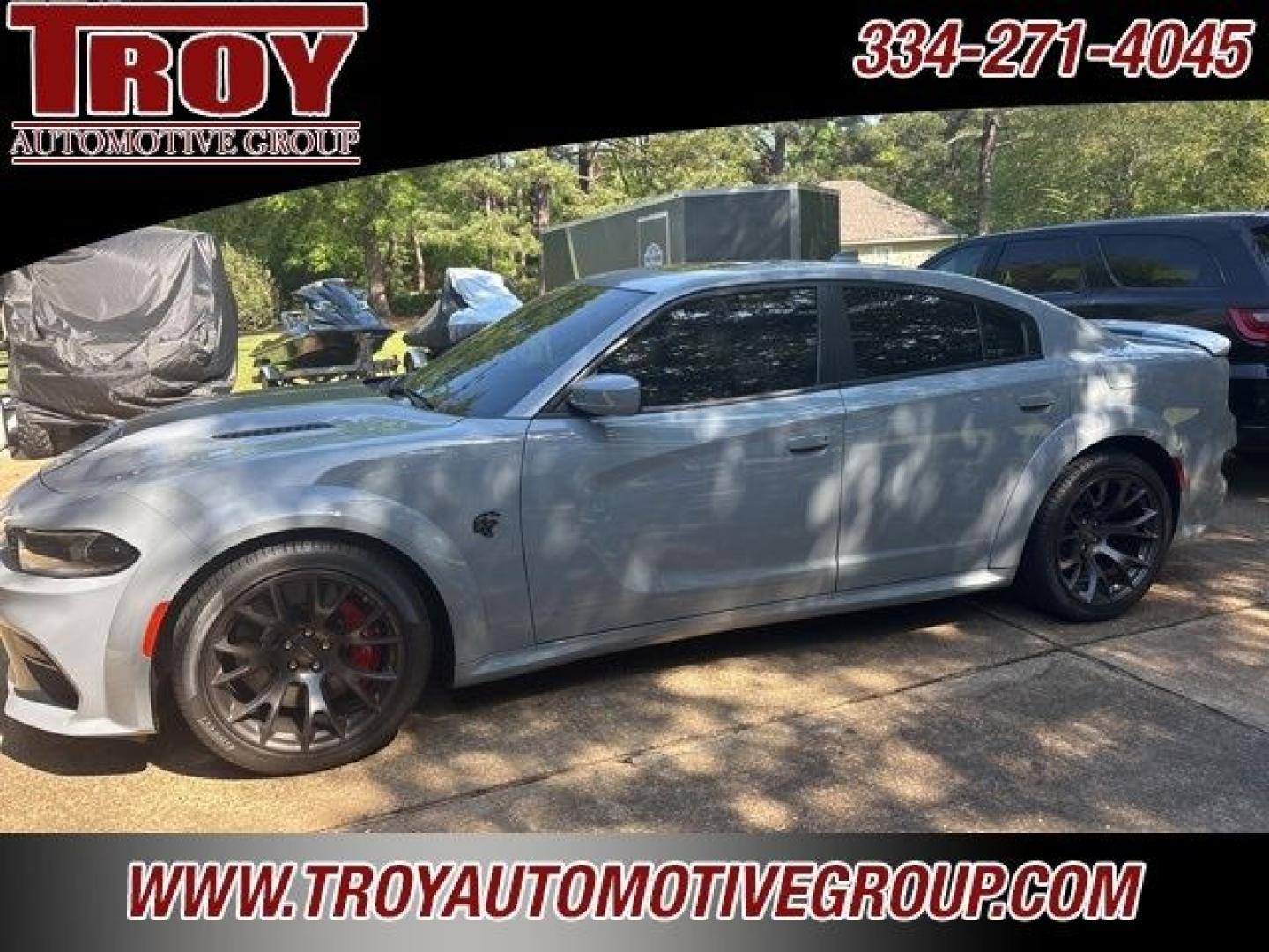 2022 Smoke Show /Hammer-Head Gray/Black Dodge Charger SRT Hellcat Redeye Widebody Jailbreak (2C3CDXL97NH) with an 6.2L V8 Supercharged engine, Automatic transmission, located at 6812 Atlanta Hwy, Montgomery, AL, 36117, (334) 271-4045, 32.382118, -86.178673 - Custom Ordered 807 HP Redeye WB Jailbreak!!<br>Only 250 Miles!!<br>Customer Preferred Package 270 - ($9,595.00)<br>Navigation-($995.00)<br>Harmon Kardon Premium Sound -($1,995.00)<br>Power Sunroof -($1,995.00)<br>Dual Gunmetal Stripes-($995.00)<br>Suede Headliner-($499.00)<br>Hammerhead Gray Seat B- Photo#7