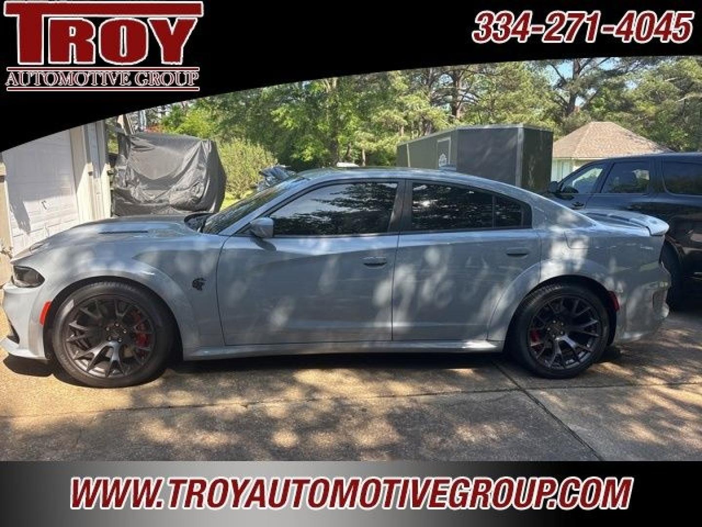 2022 Smoke Show /Hammer-Head Gray/Black Dodge Charger SRT Hellcat Redeye Widebody Jailbreak (2C3CDXL97NH) with an 6.2L V8 Supercharged engine, Automatic transmission, located at 6812 Atlanta Hwy, Montgomery, AL, 36117, (334) 271-4045, 32.382118, -86.178673 - Custom Ordered 807 HP Redeye WB Jailbreak!!<br>Only 250 Miles!!<br>Customer Preferred Package 270 - ($9,595.00)<br>Navigation-($995.00)<br>Harmon Kardon Premium Sound -($1,995.00)<br>Power Sunroof -($1,995.00)<br>Dual Gunmetal Stripes-($995.00)<br>Suede Headliner-($499.00)<br>Hammerhead Gray Seat B- Photo#22